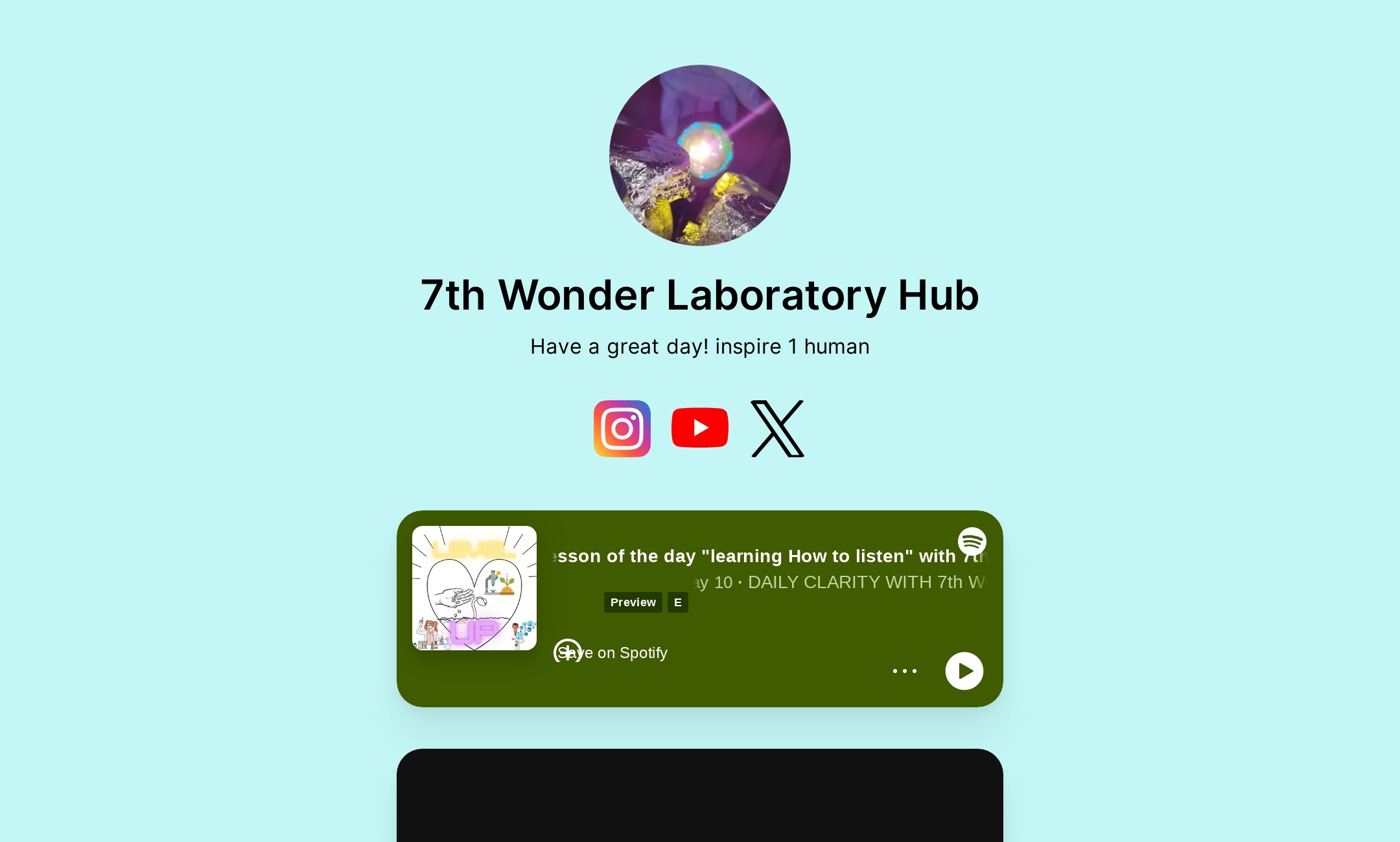 7th Wonder Laboratory Hub 's Flowpage