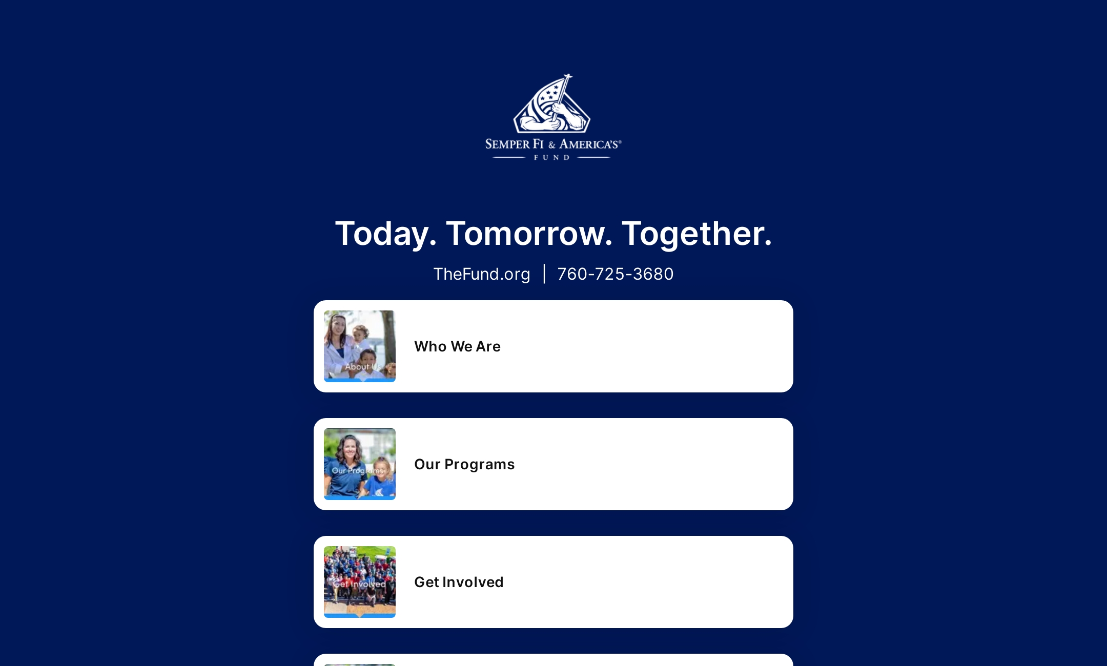 Today. Tomorrow. Together.'s Flowpage