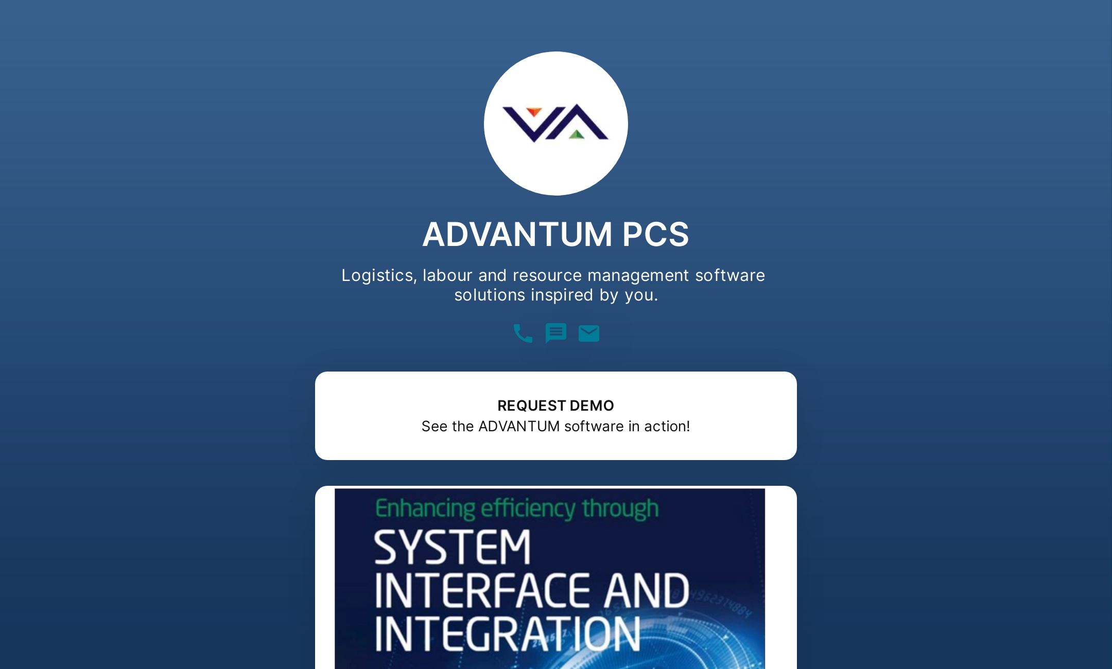 ADVANTUM PCS's Flowpage