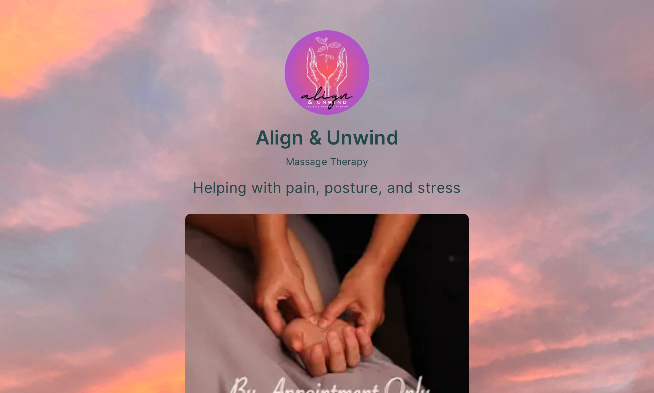 Align & Unwind | Massage Therapy