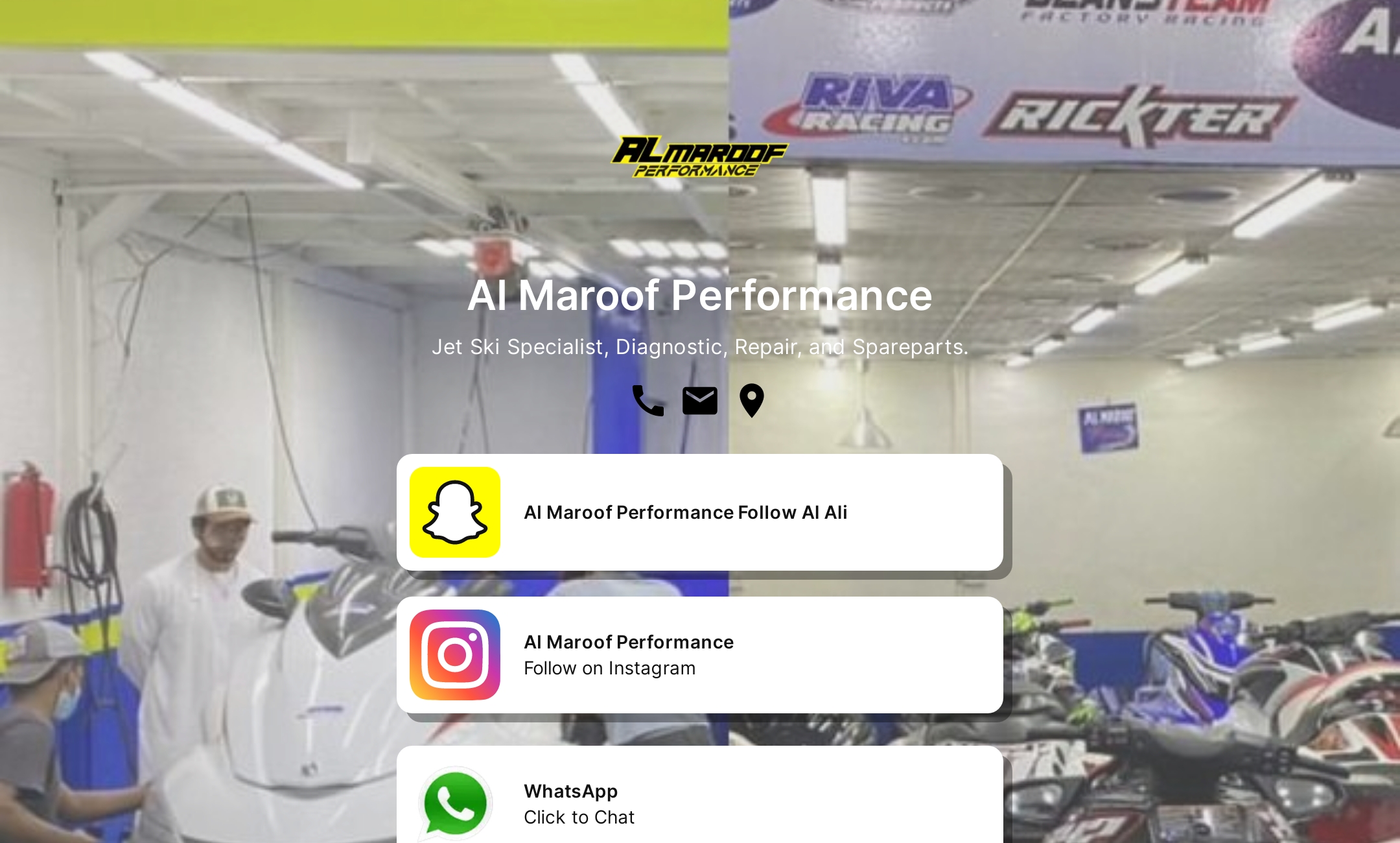 Al Maroof Performance's Flowpage