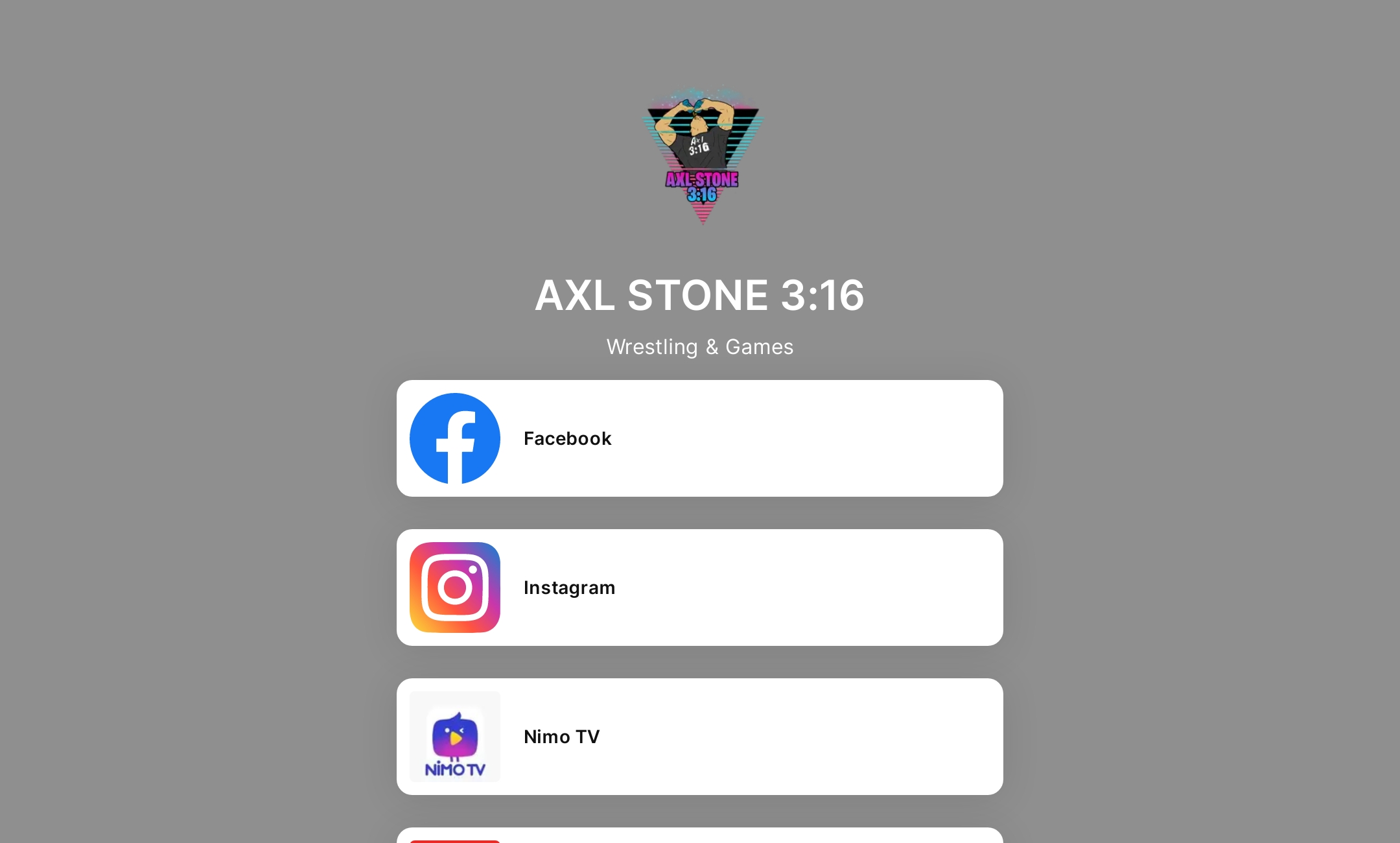 AXL STONE 3:16's Flowpage