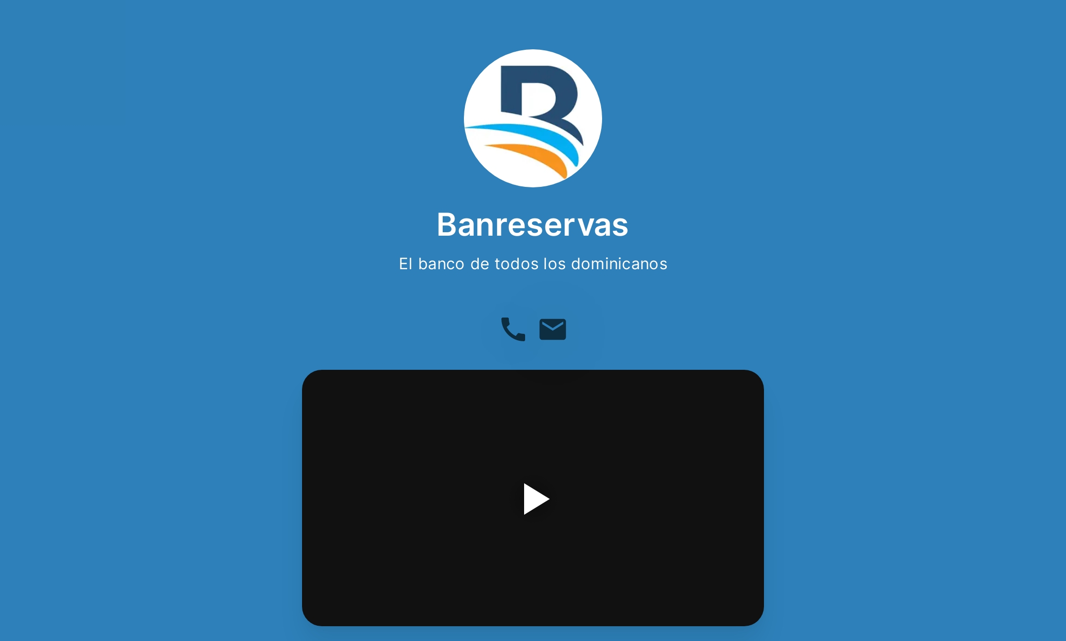 Banreservas' Flowpage