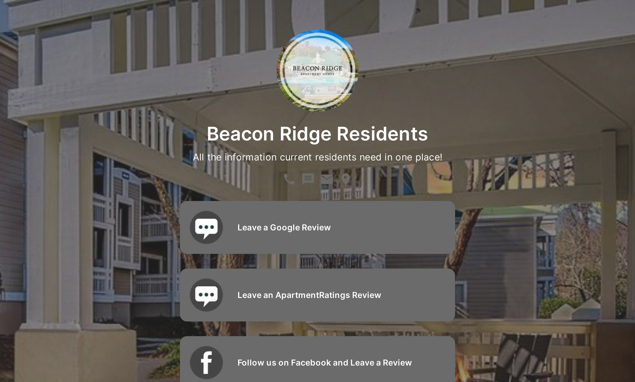 Beacon Ridge Residents' Flowpage