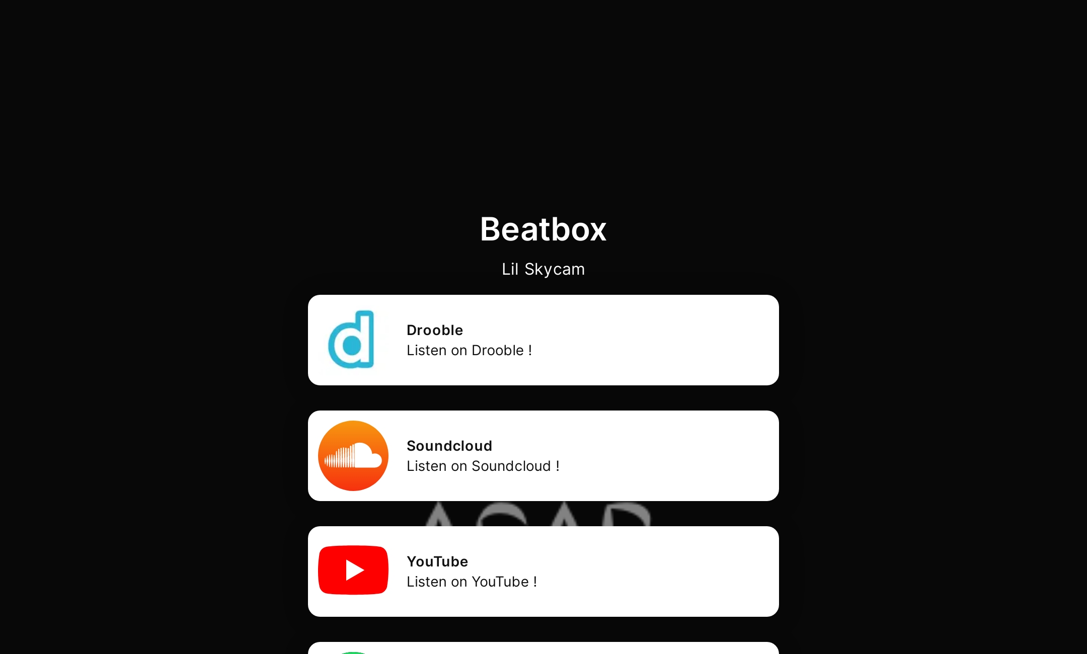 Beatbox S Flowpage