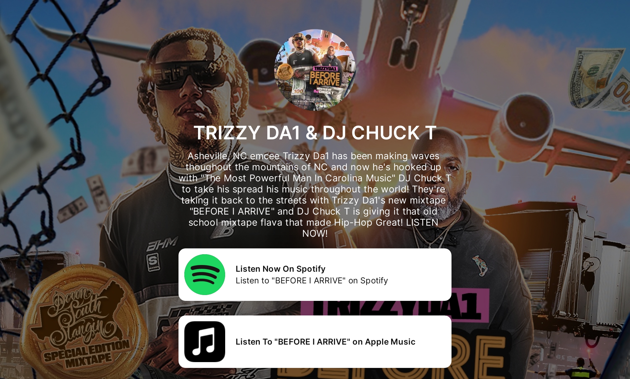 TRIZZY DA1 & DJ CHUCK T's Flowpage