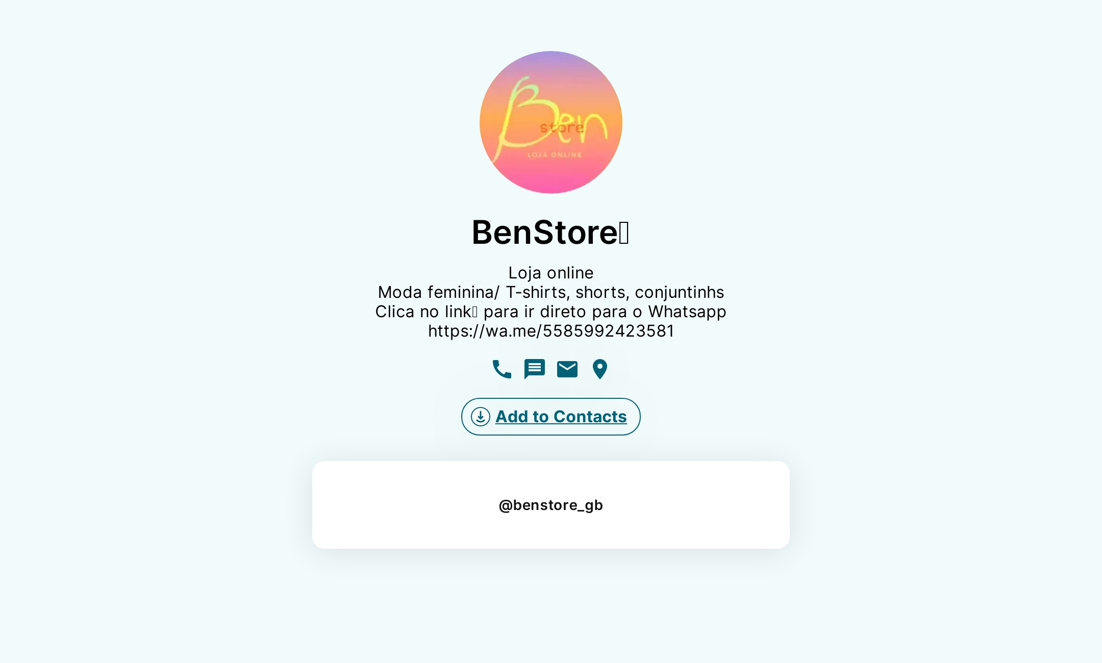 BenStore💎's Flowpage
