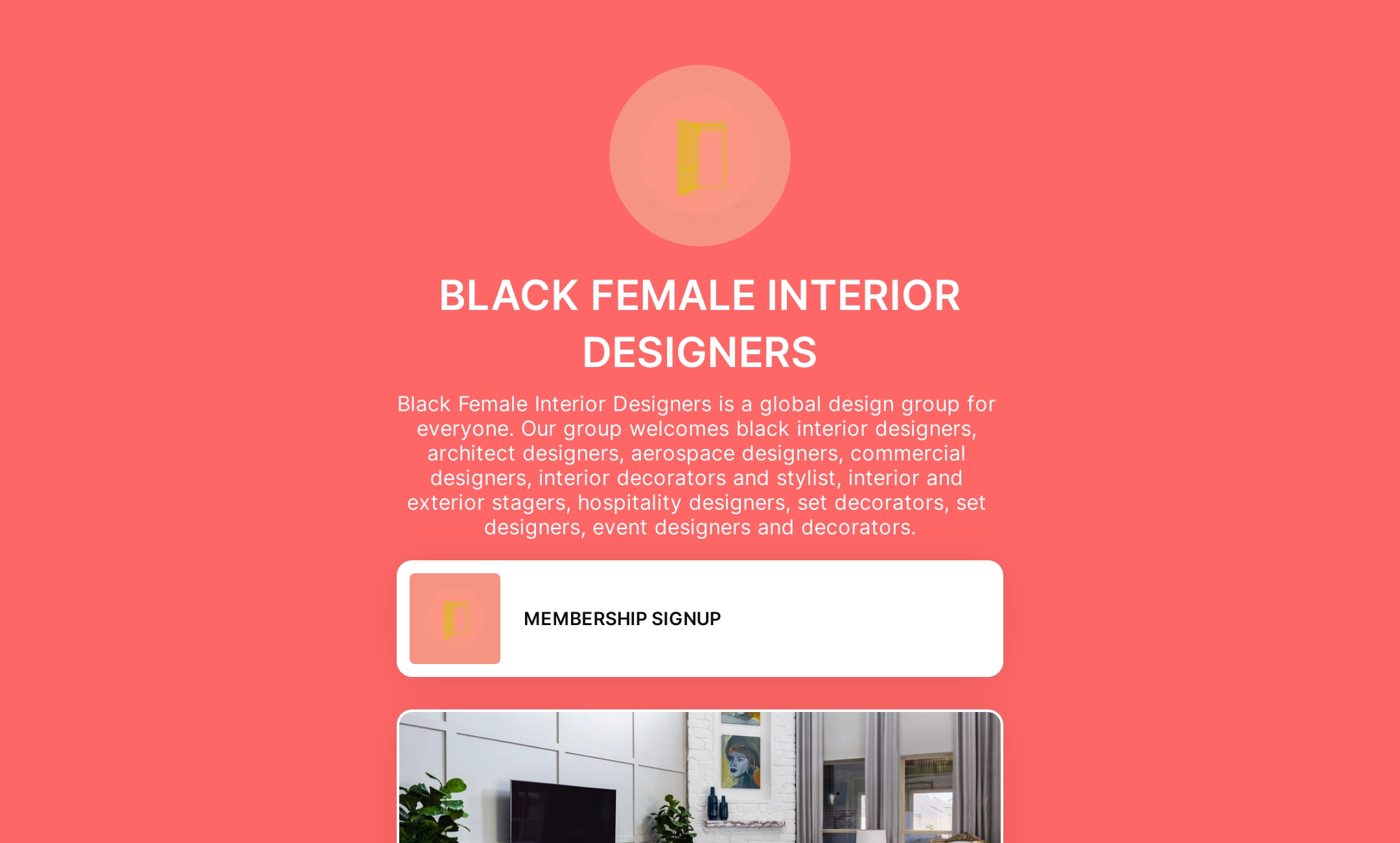 BLACK FEMALE INTERIOR DESIGNERS's Flowpage