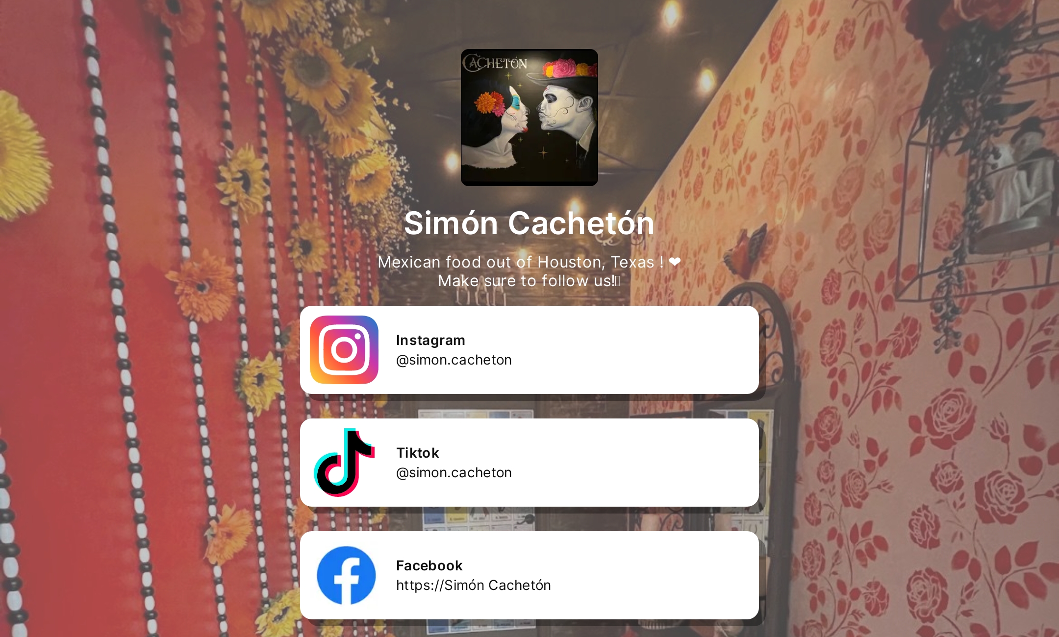 Simón Cachetón 's Flowpage