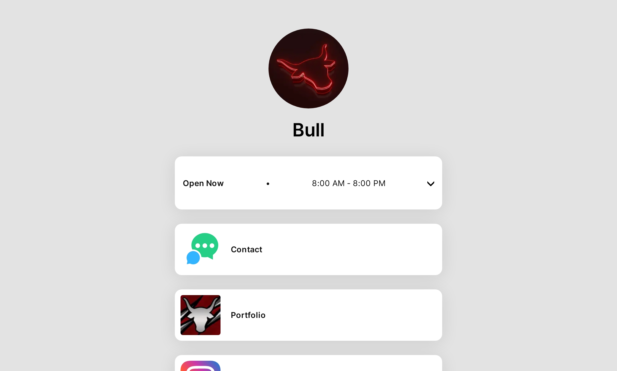 Bull's Flowpage