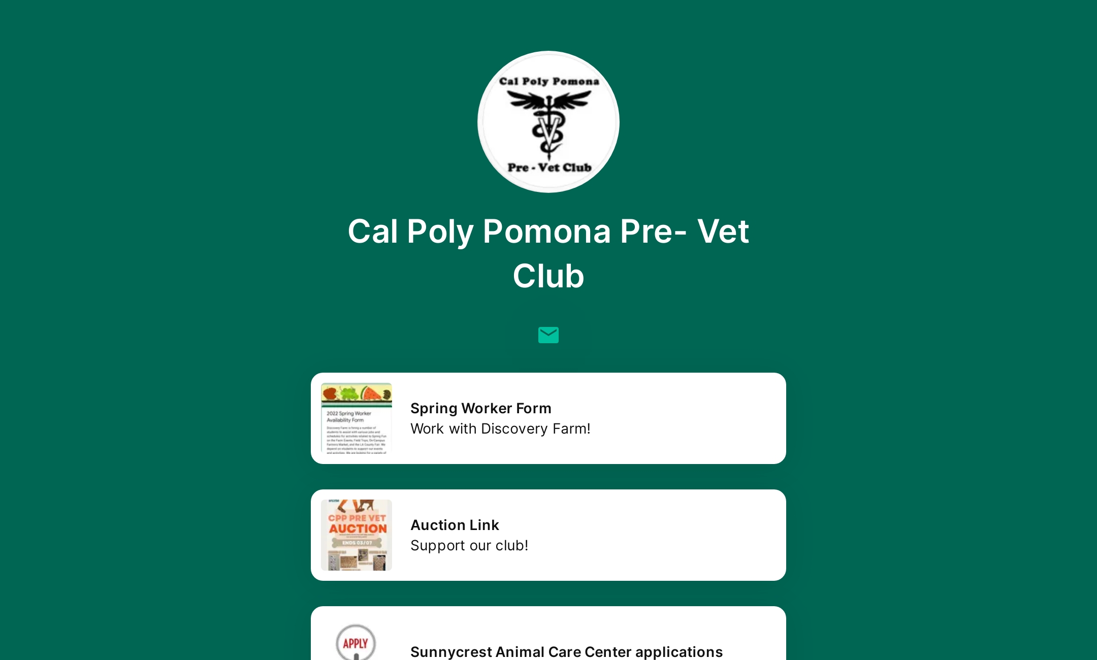 Cal Poly Pomona Pre- Vet Club's Flowpage