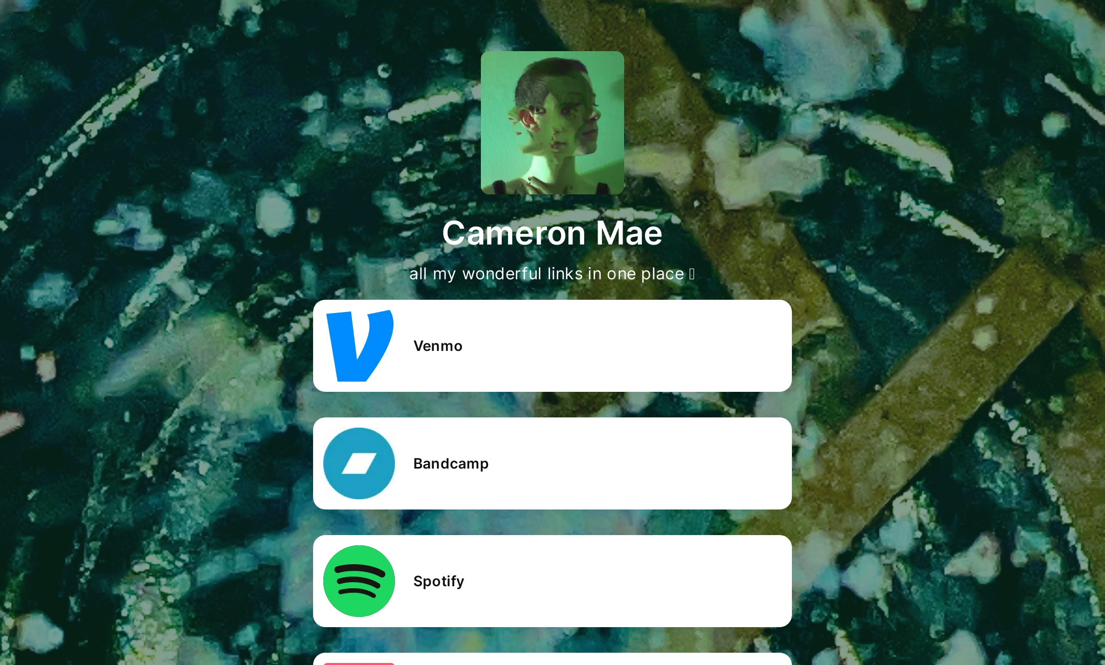 Cameron Mae's Flowpage