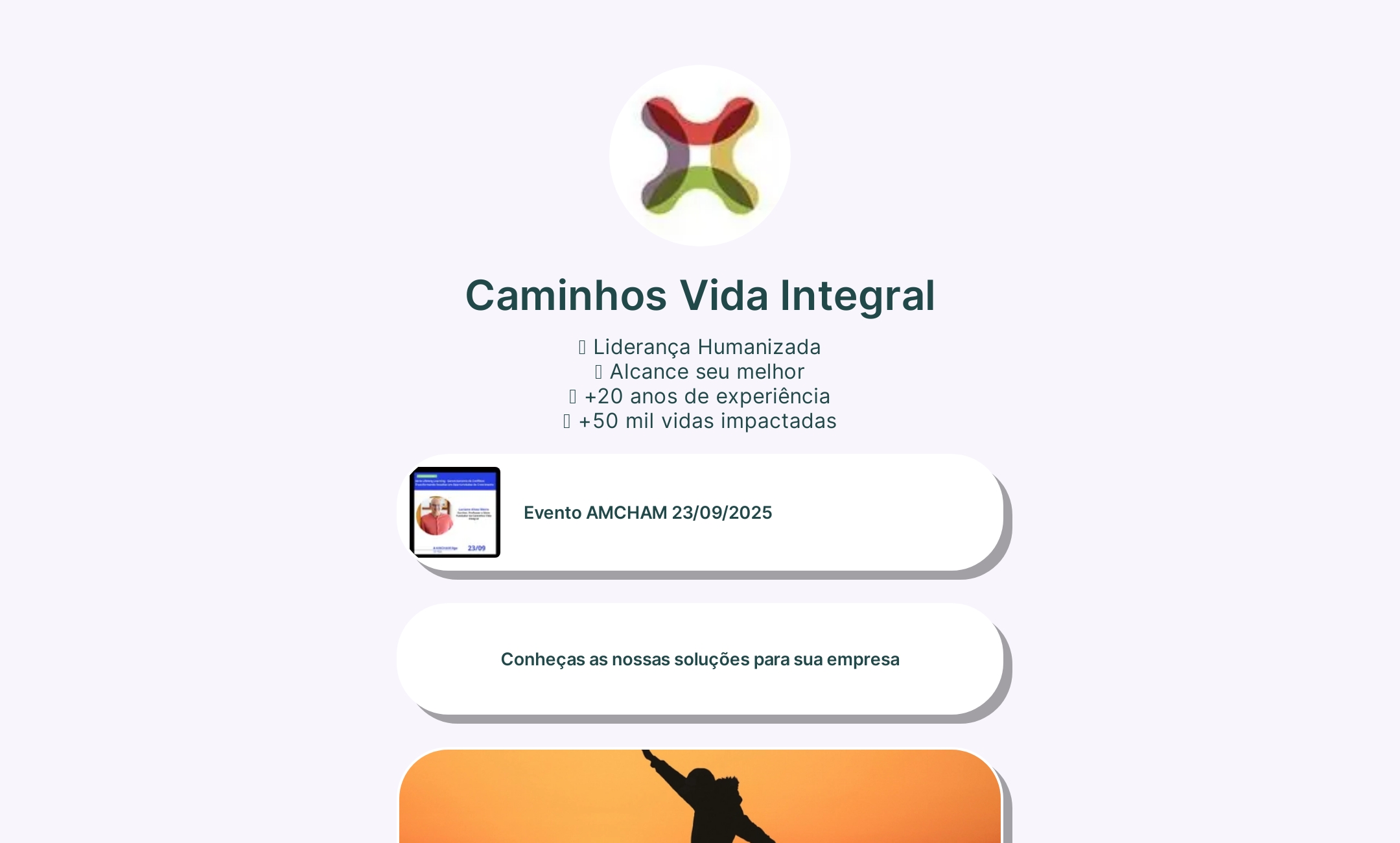 Caminhos Vida Integral's Flowpage