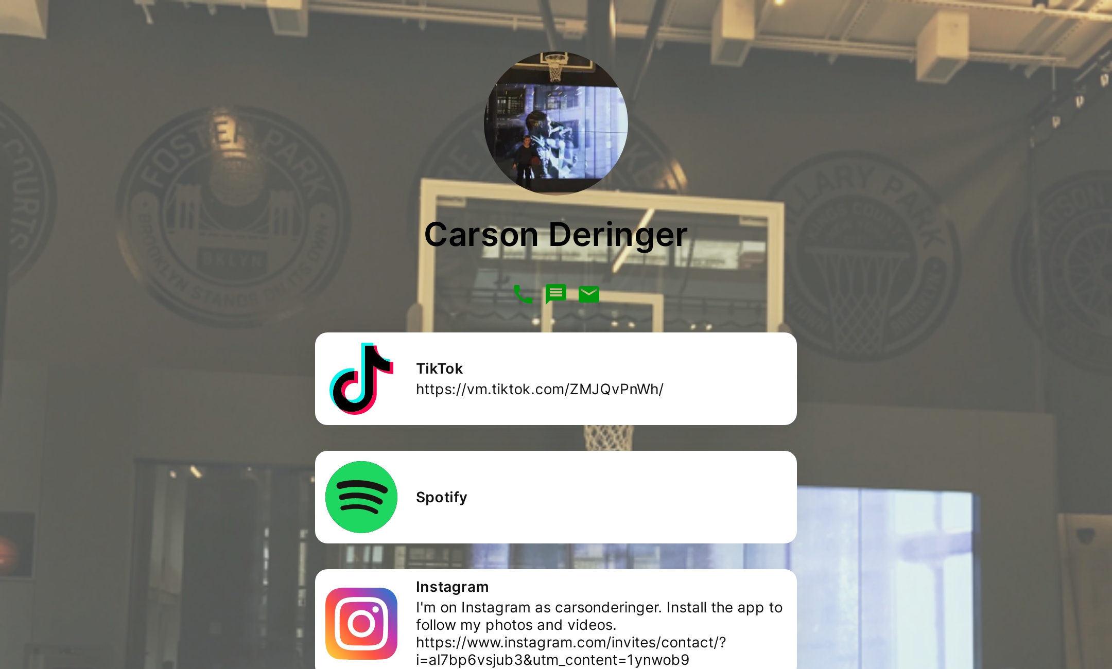 Carson Deringer's Flowpage