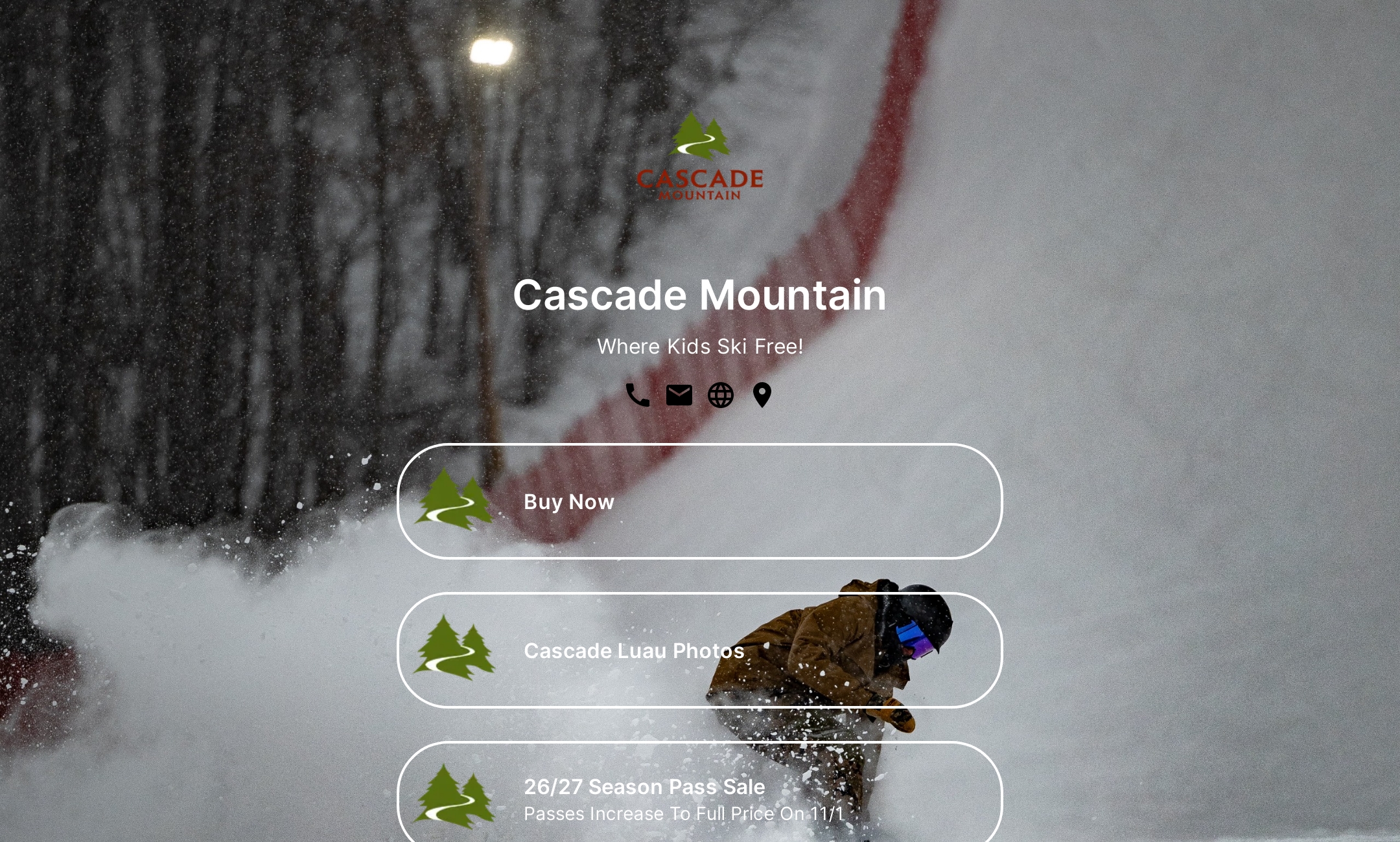 Cascade Mountain's Flowpage