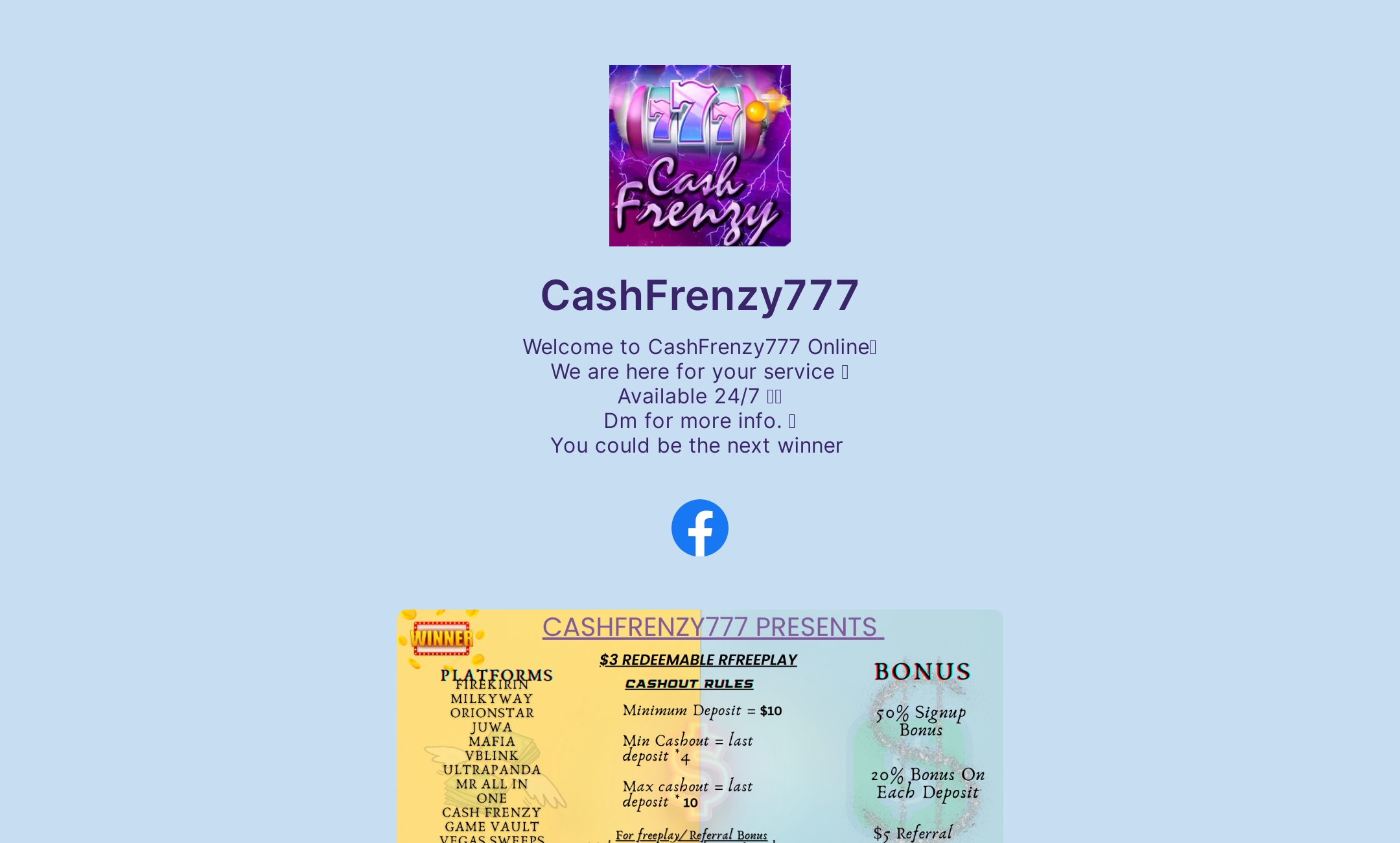 CashFrenzy777 s Flowpage