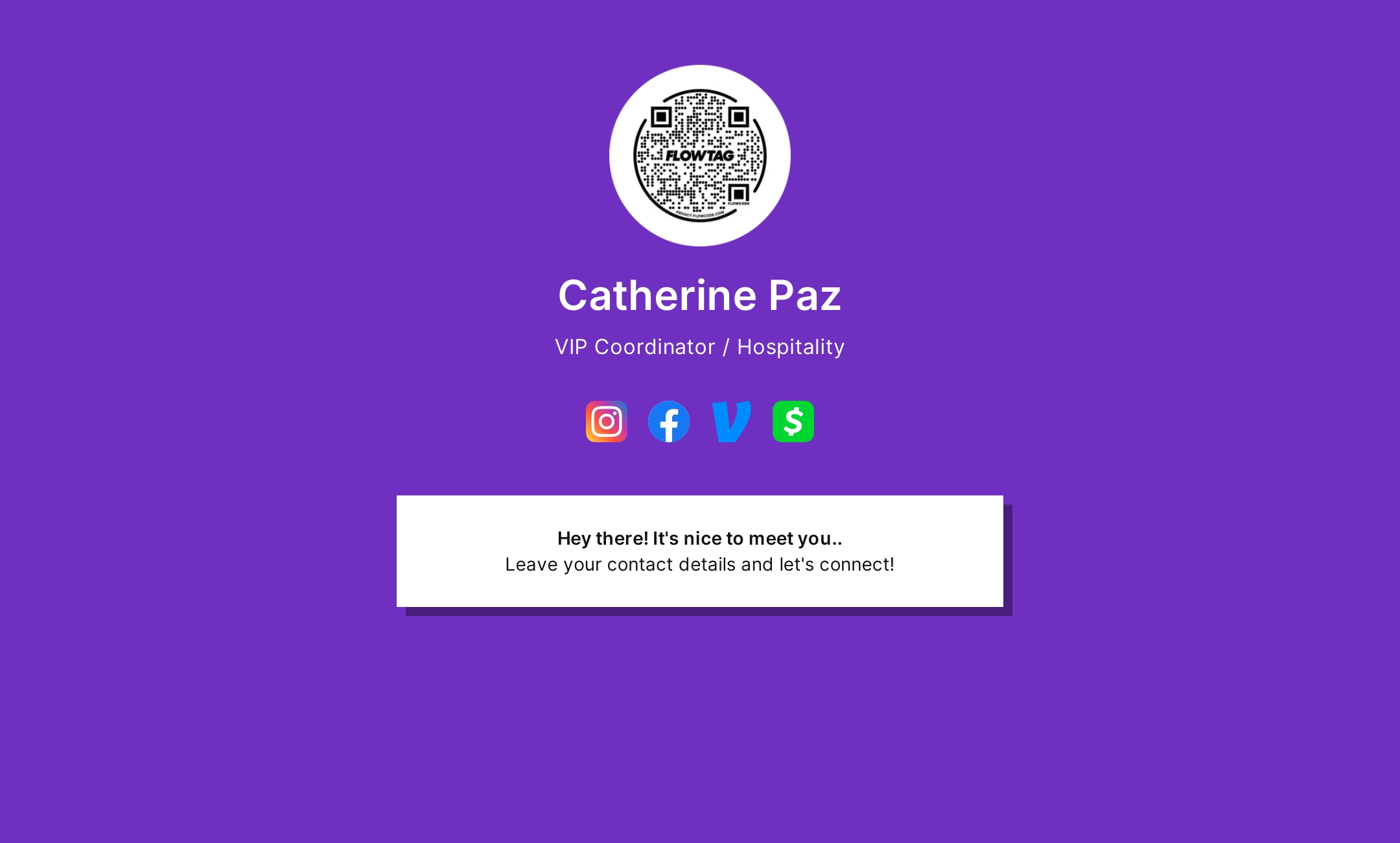 Catherine Paz's Flowpage