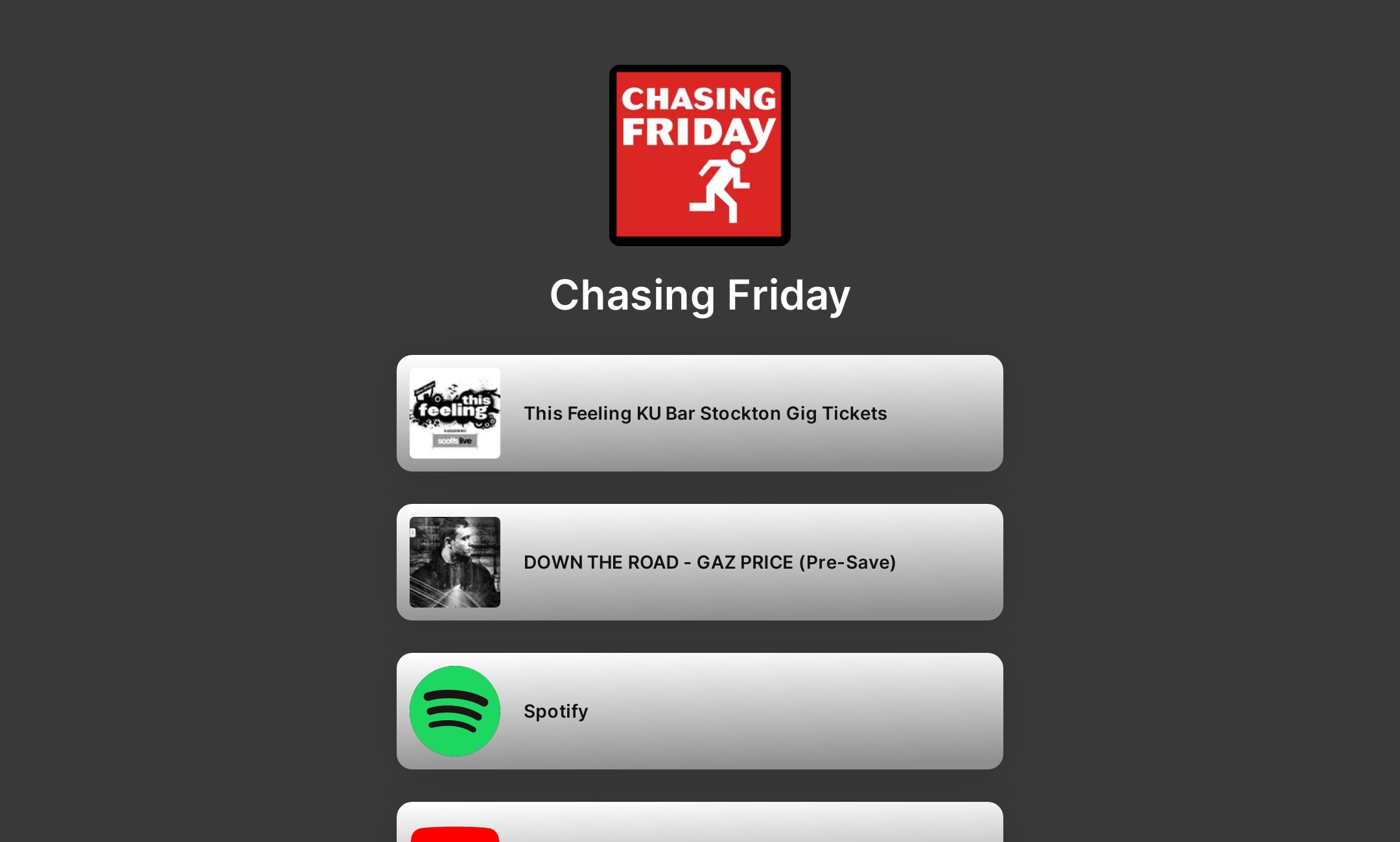 Chasing Friday's Flowpage
