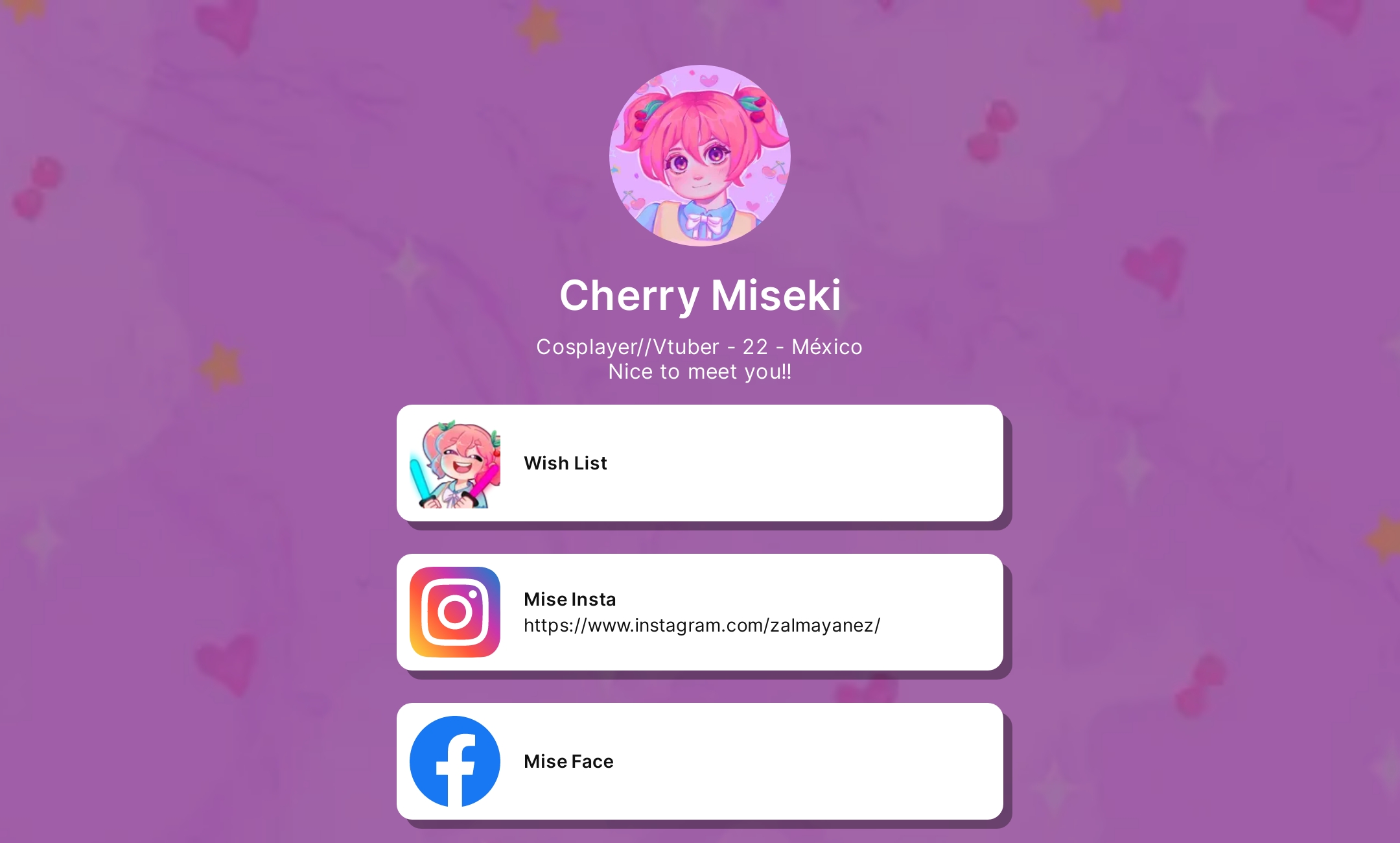 Cherry Miseki's Flowpage