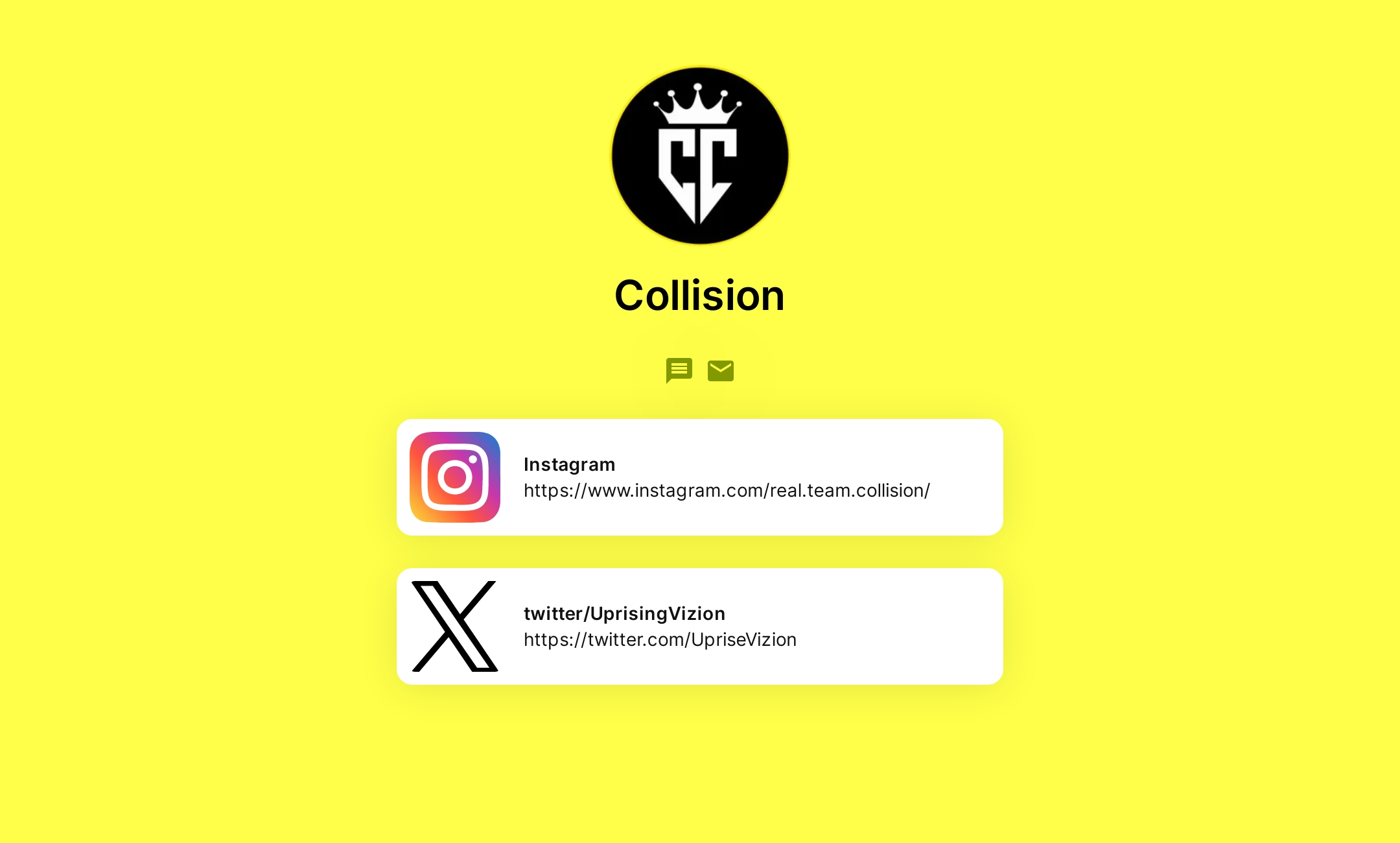 Collision S Flowpage