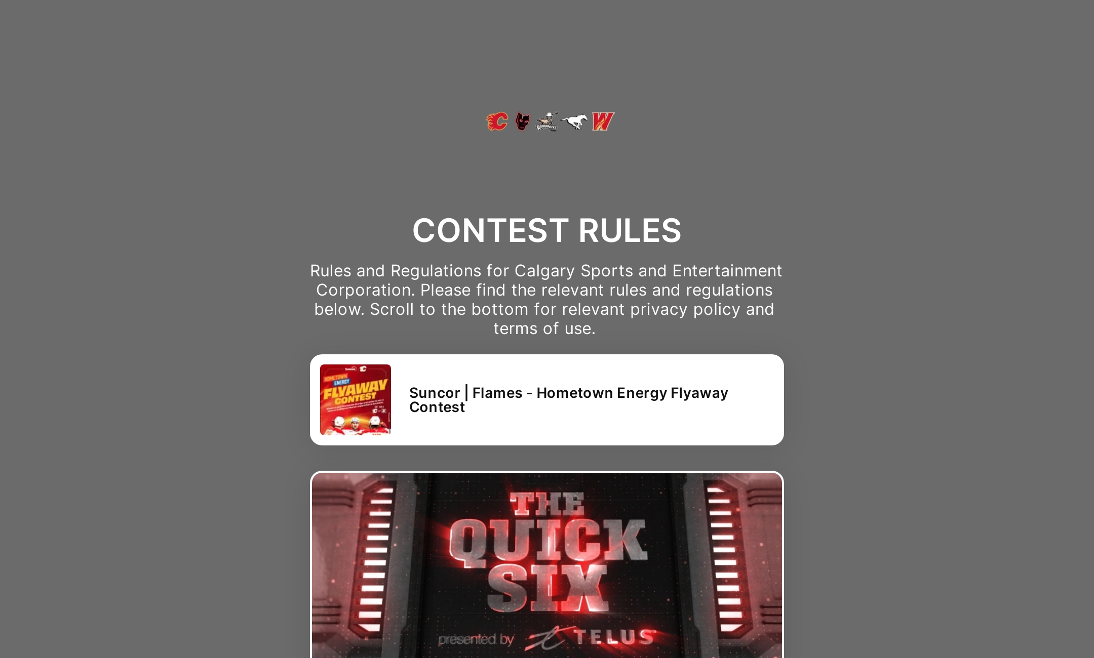 CONTEST RULES 's Flowpage