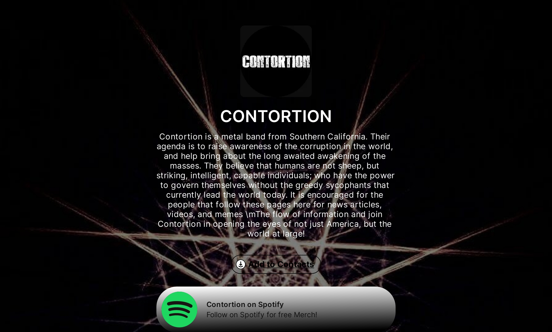 CONTORTION's Flowpage