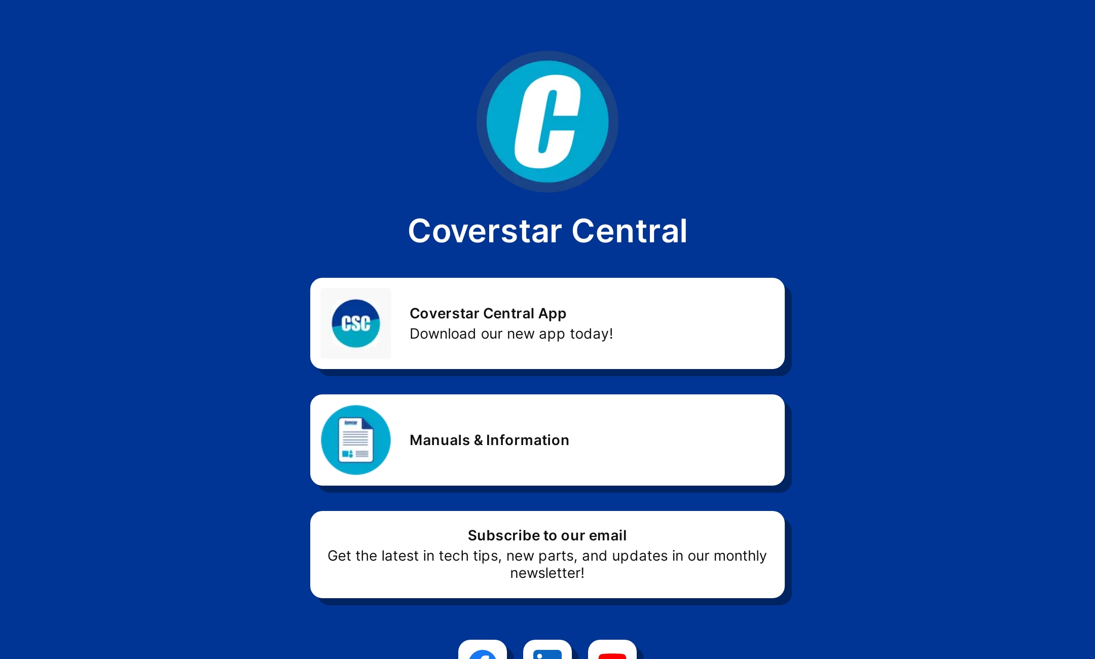 Coverstar Central Flowpage