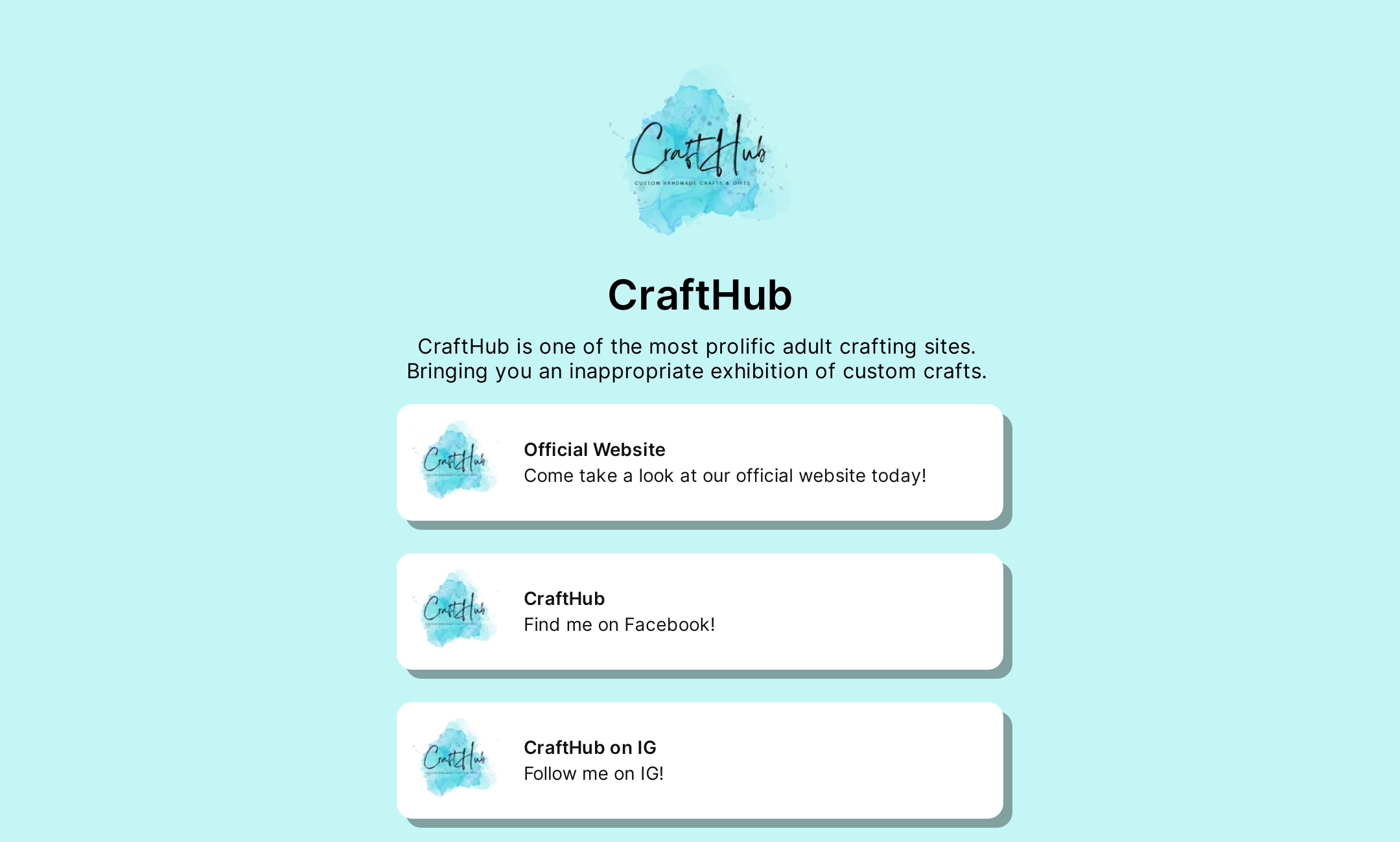 CraftHub's Flowpage