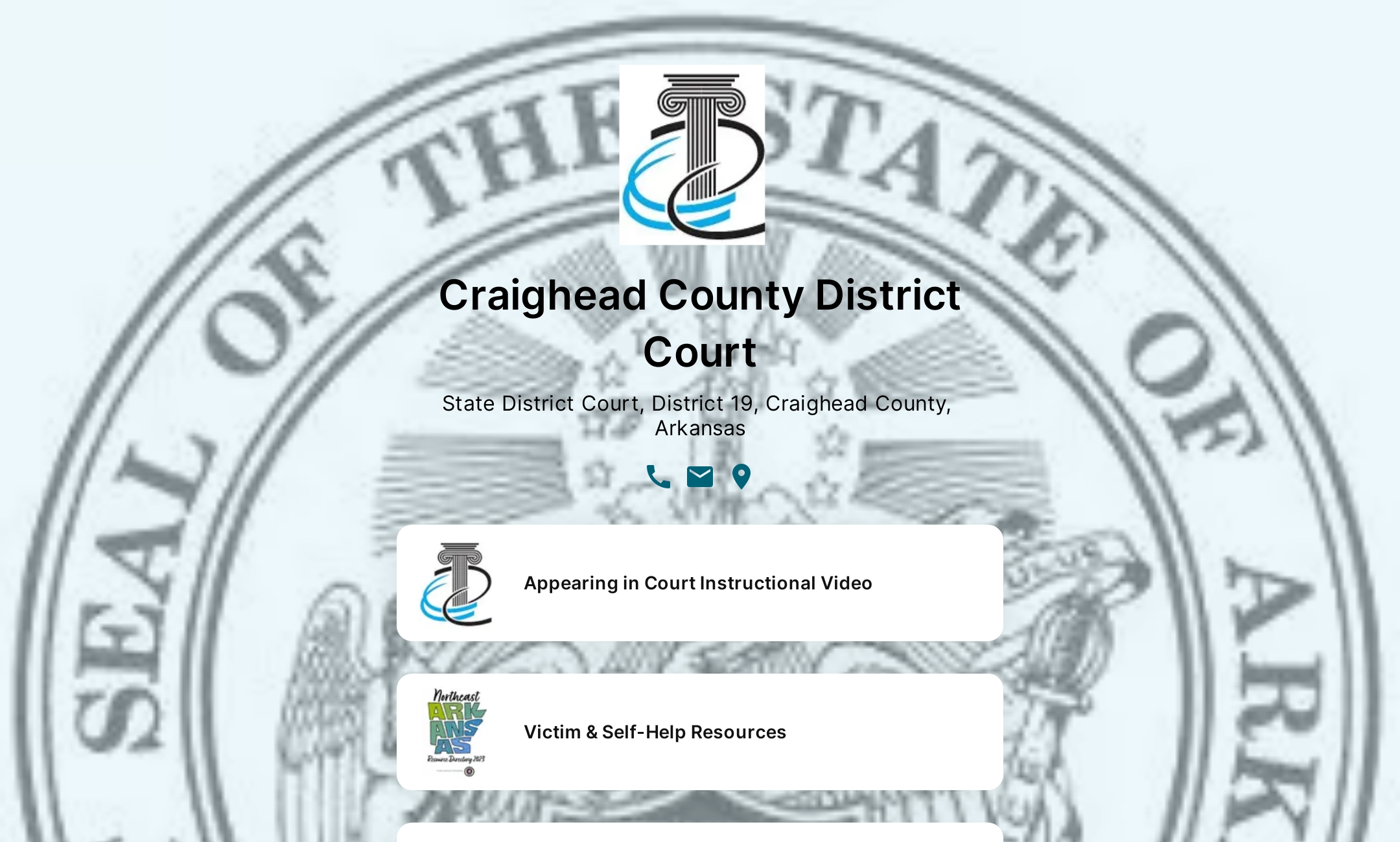 Craighead County District Court s Flowpage