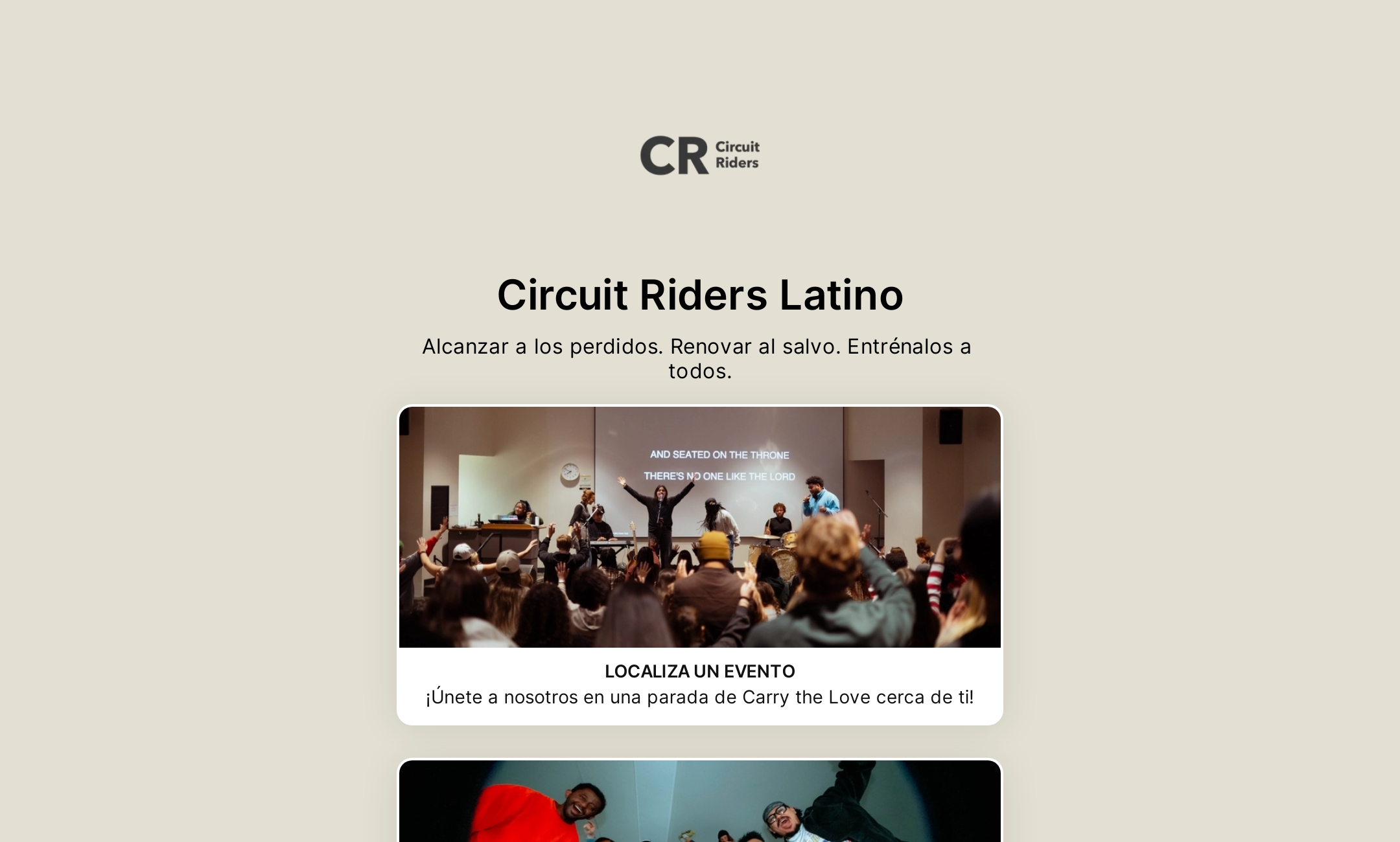 Circuit Riders Latino's Flowpage