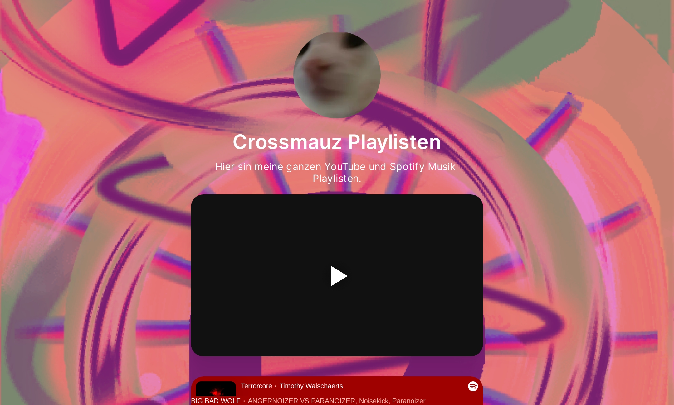 Crossmauz Playlisten's Flowpage