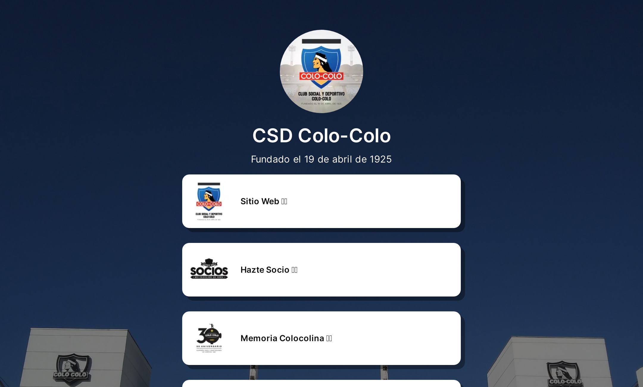 CSD Colo-Colo's Flowpage