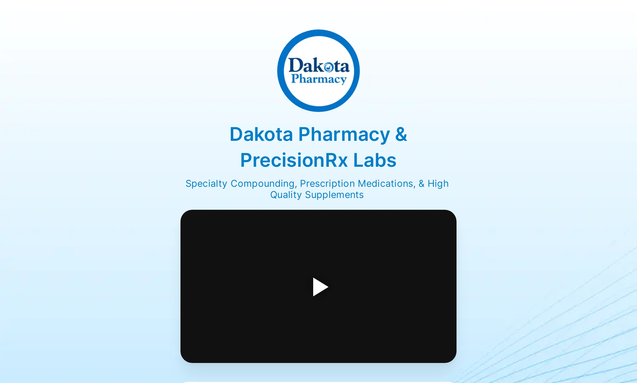 Dakota Pharmacy & PrecisionRx Labs' Flowpage