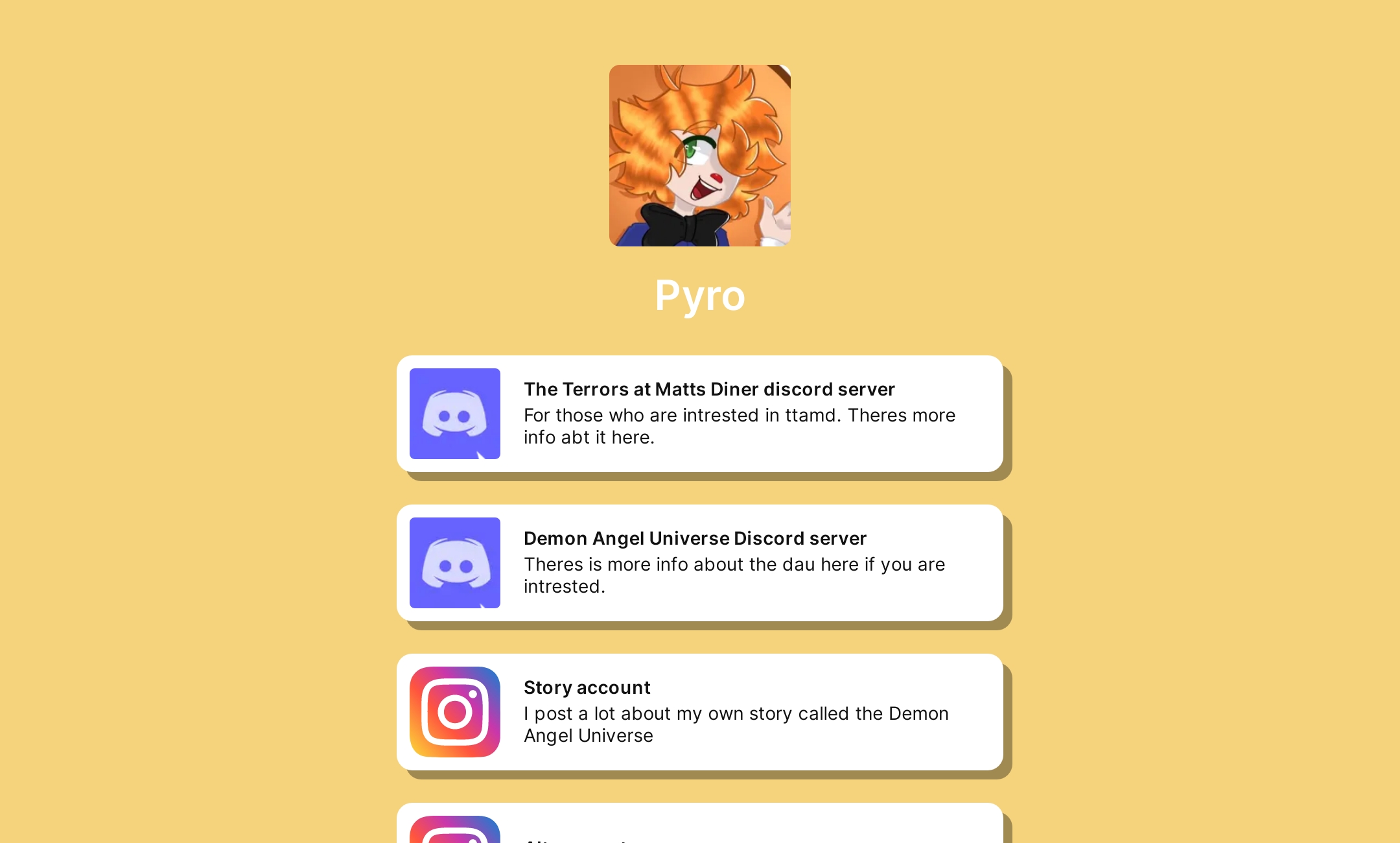 Pyro's Flowpage