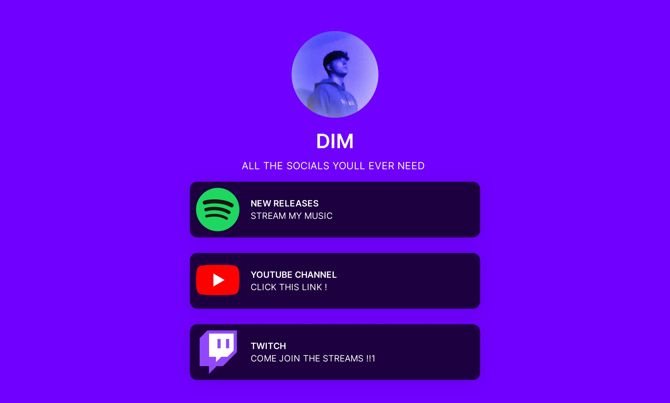 DIM's Flowpage