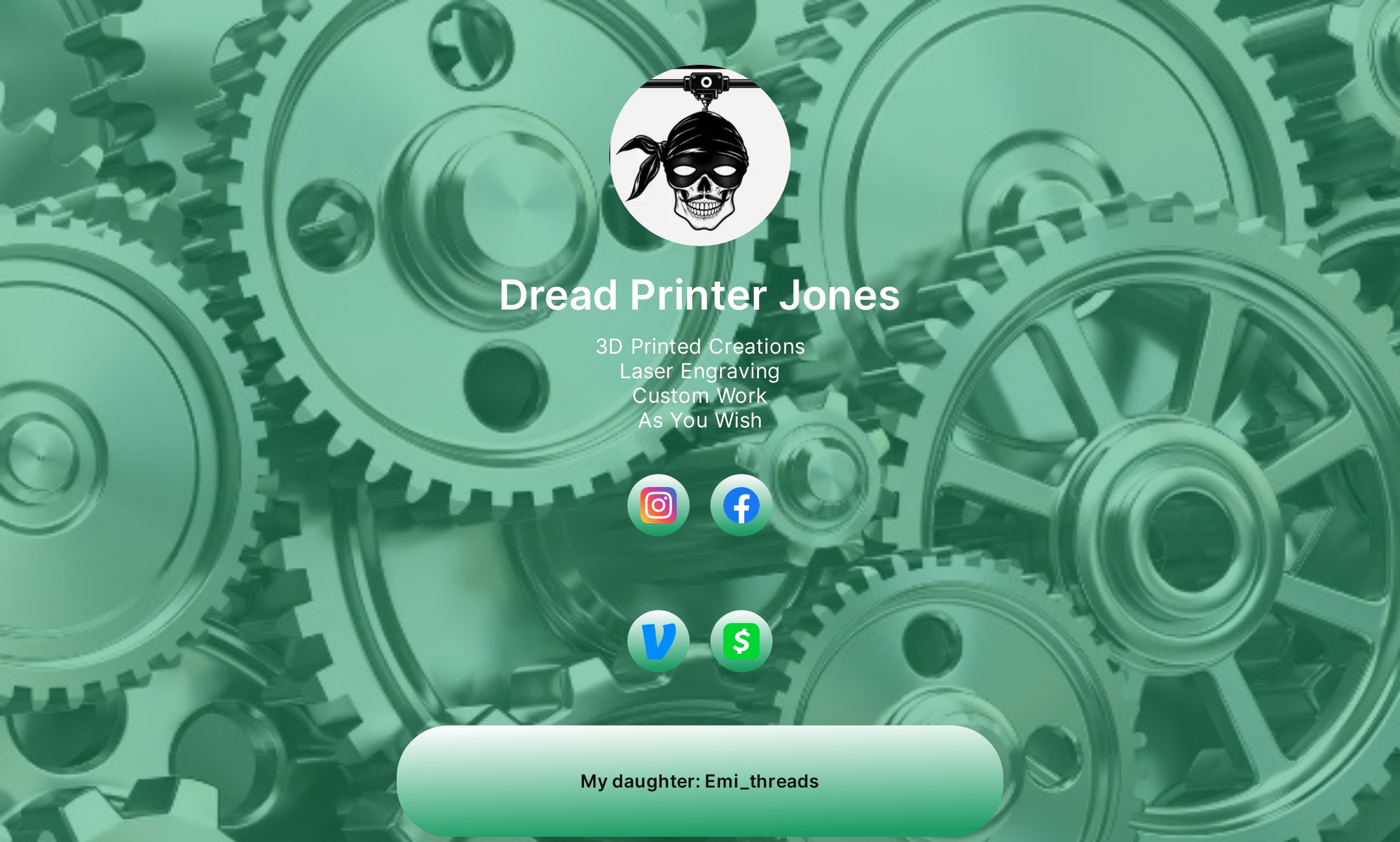 Dread Printer Jones' Flowpage