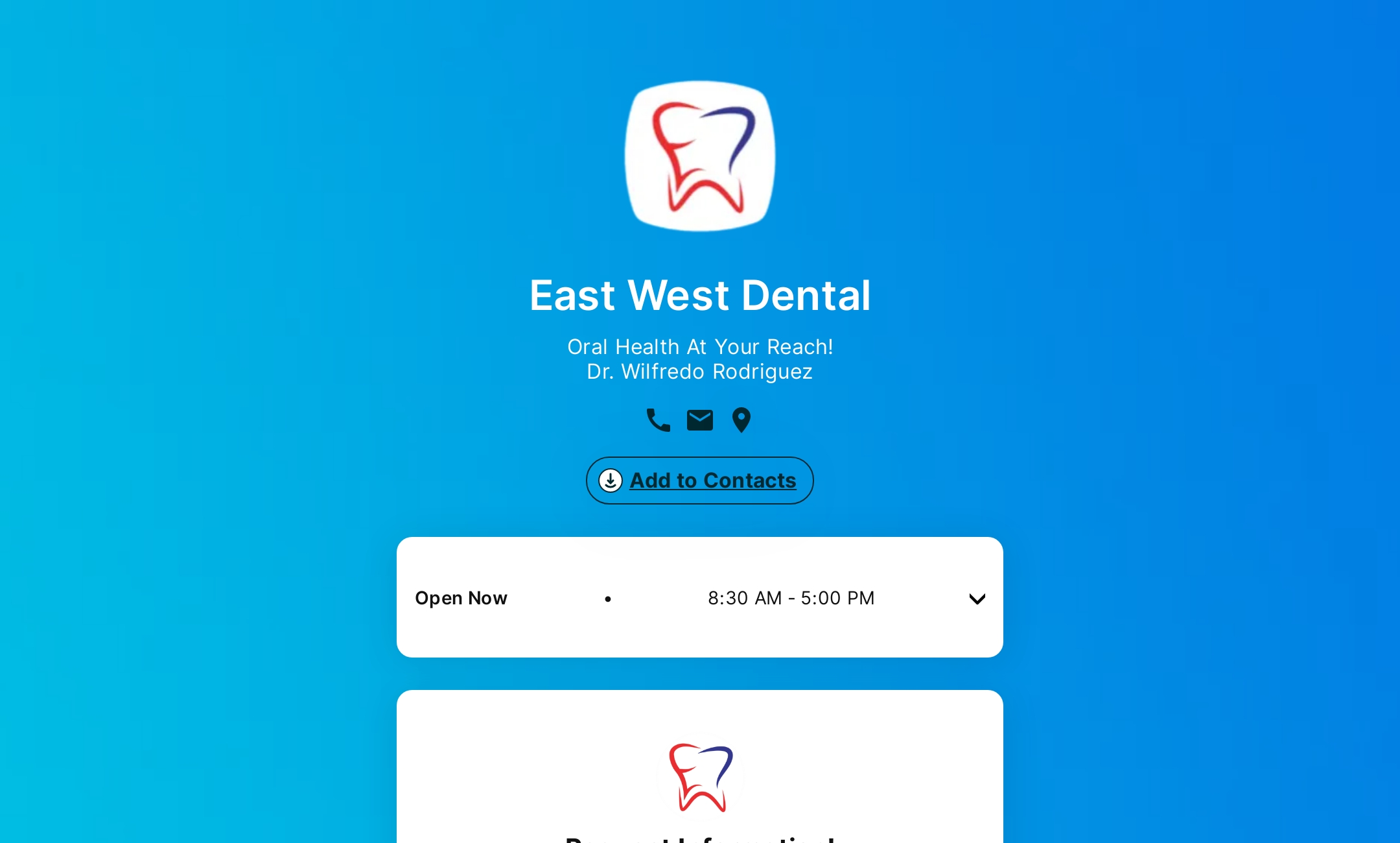 East West Dental's Flowpage