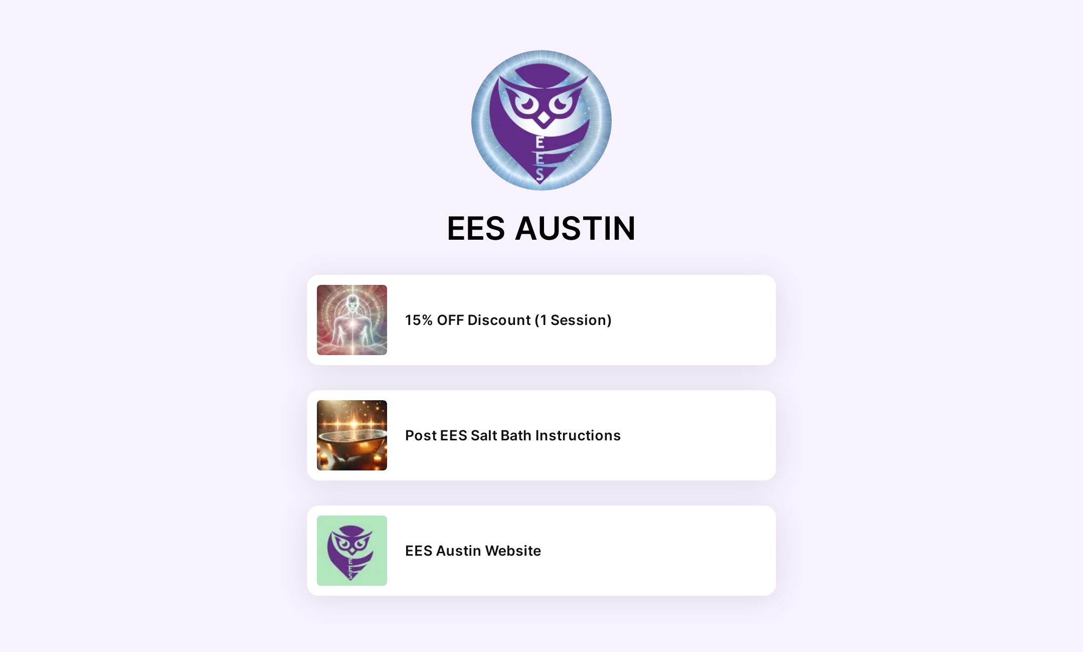 EES AUSTIN 's Flowpage