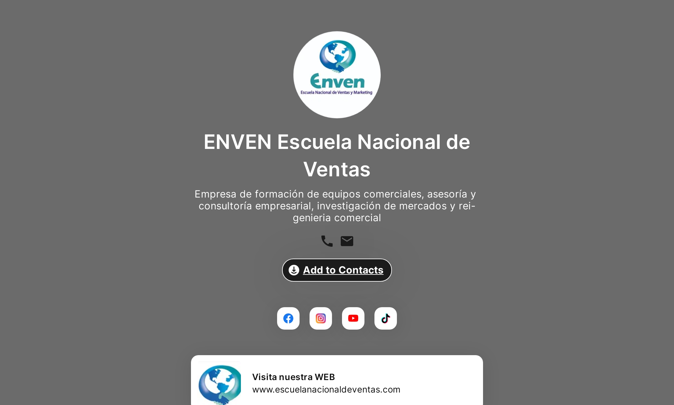 ENVEN Escuela Nacional de Ventas' Flowpage