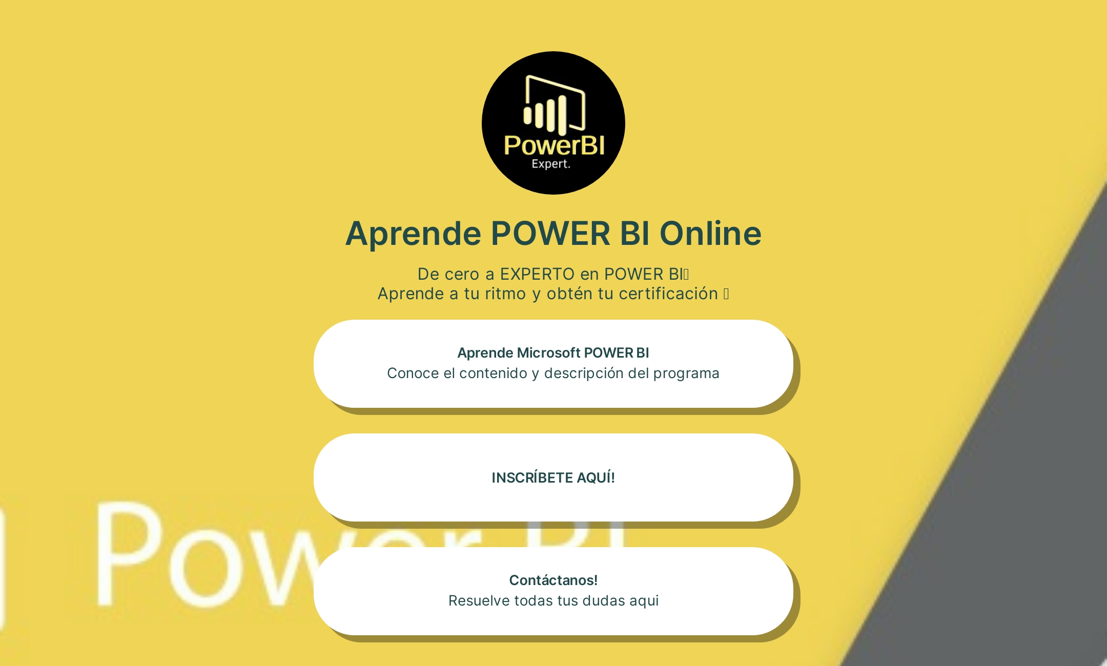 Aprende POWER BI Online's Flowpage