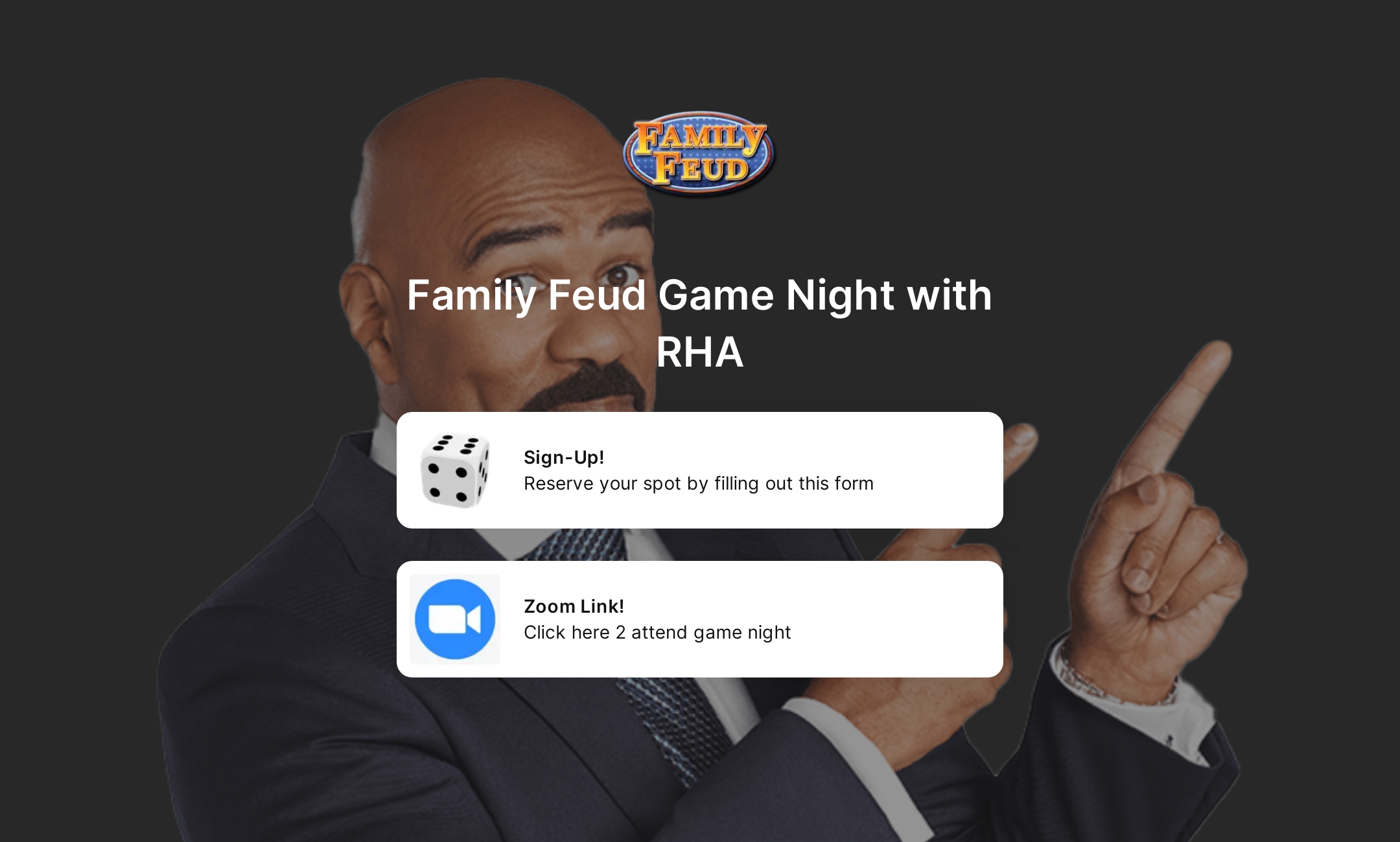 Family Feud Game Night with RHA's Flowpage