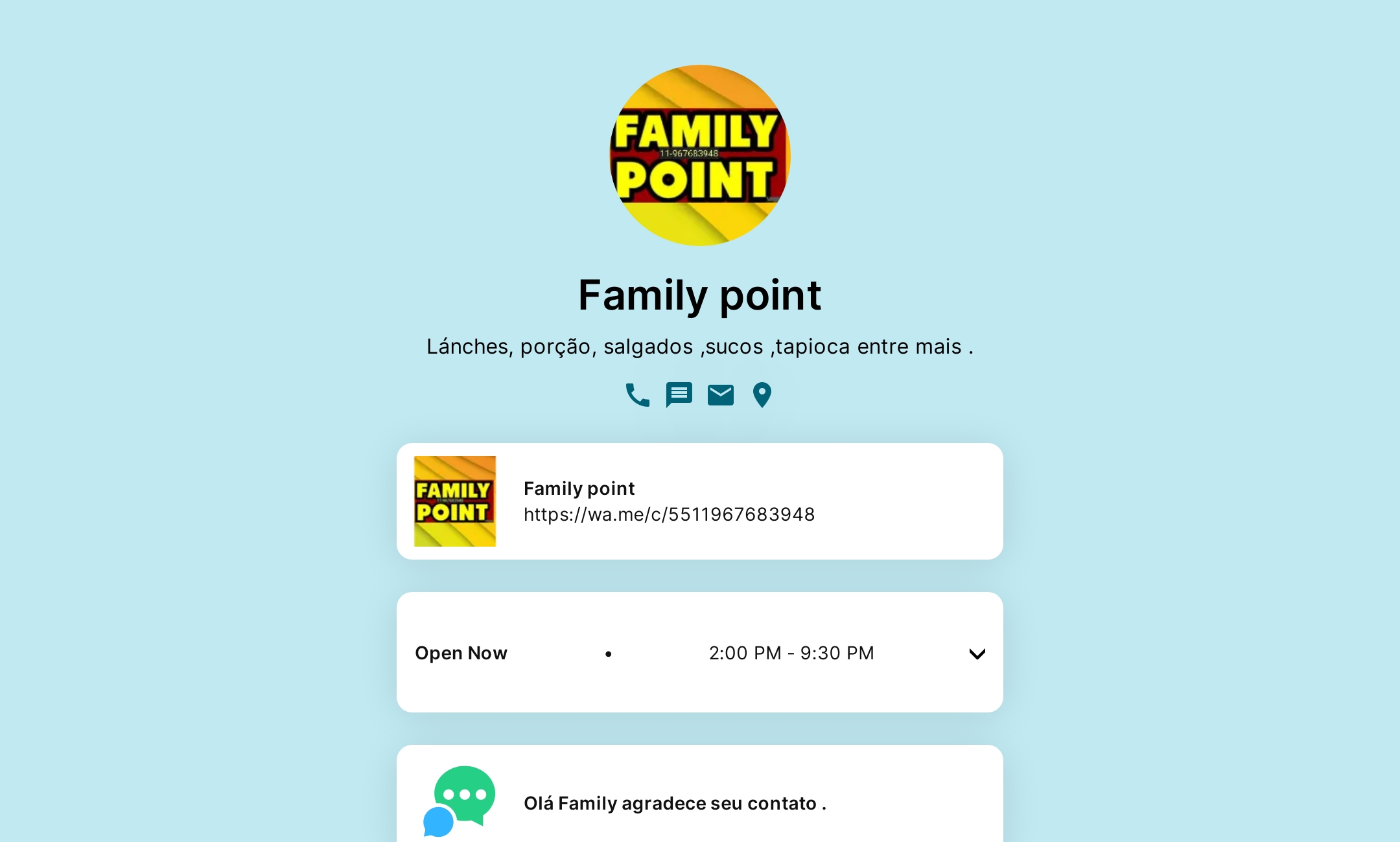 Family point's Flowpage