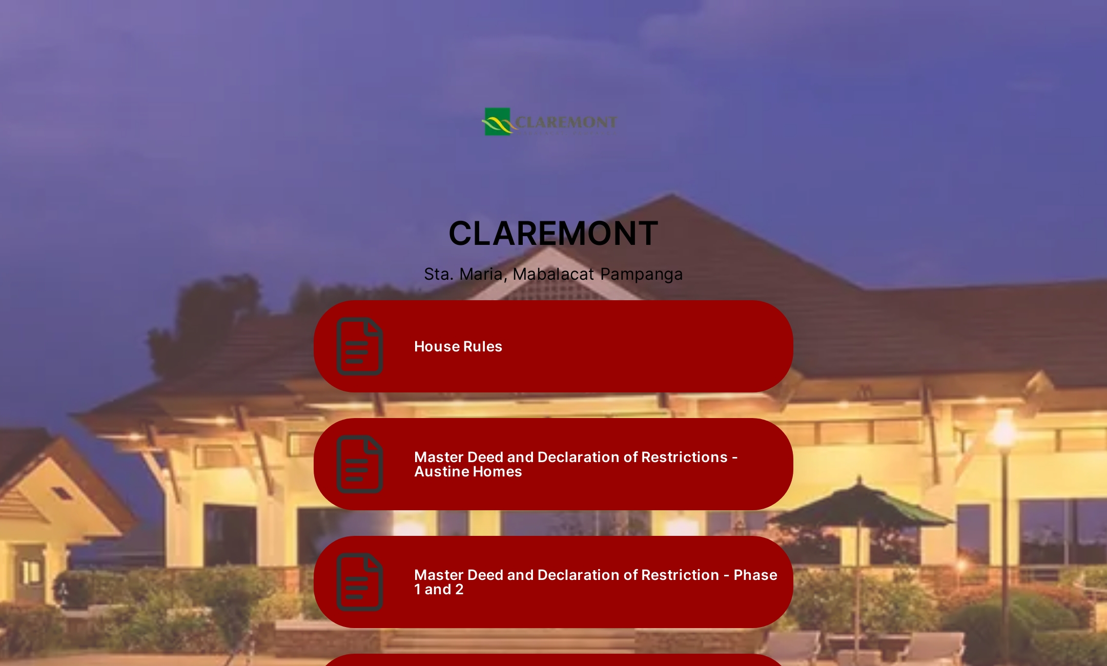CLAREMONT's Flowpage
