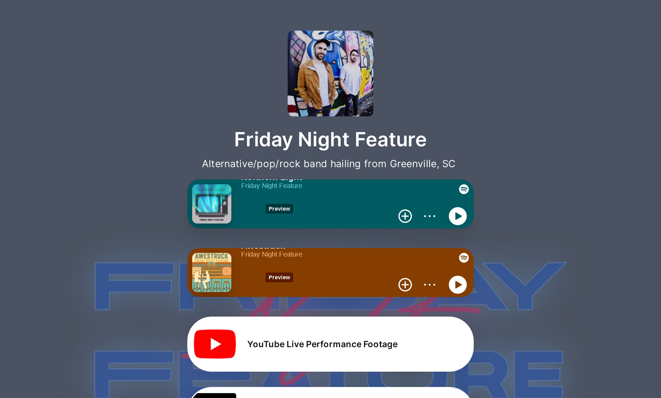 Friday Night Feature S Flowpage