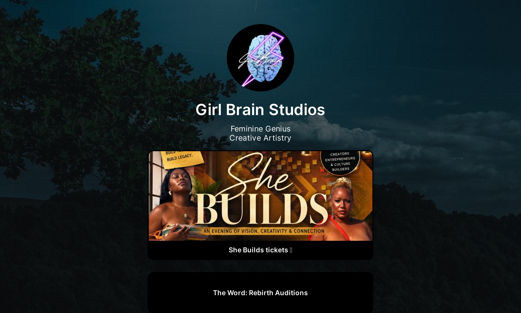 Girl Brain Studios' Flowpage
