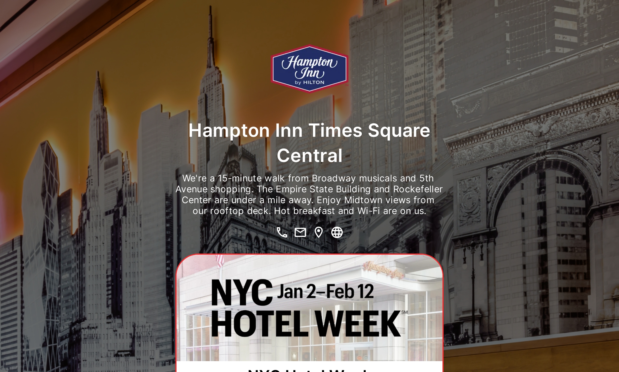 Hampton Inn Times Square Central's Flowpage