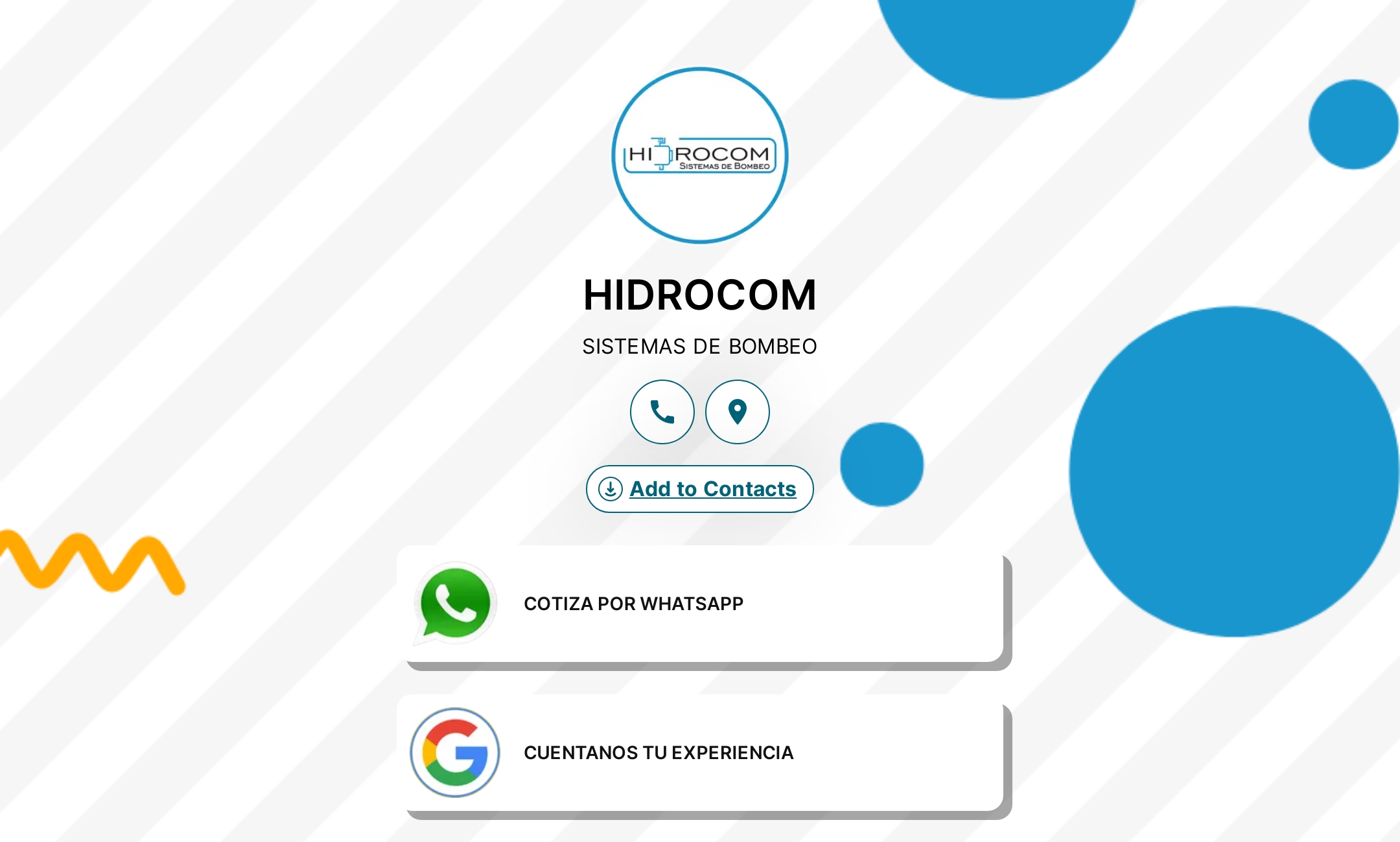 HIDROCOM's Flowpage