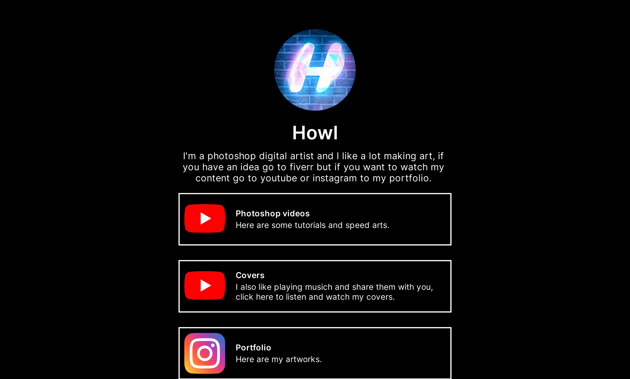 Howl's Flowpage