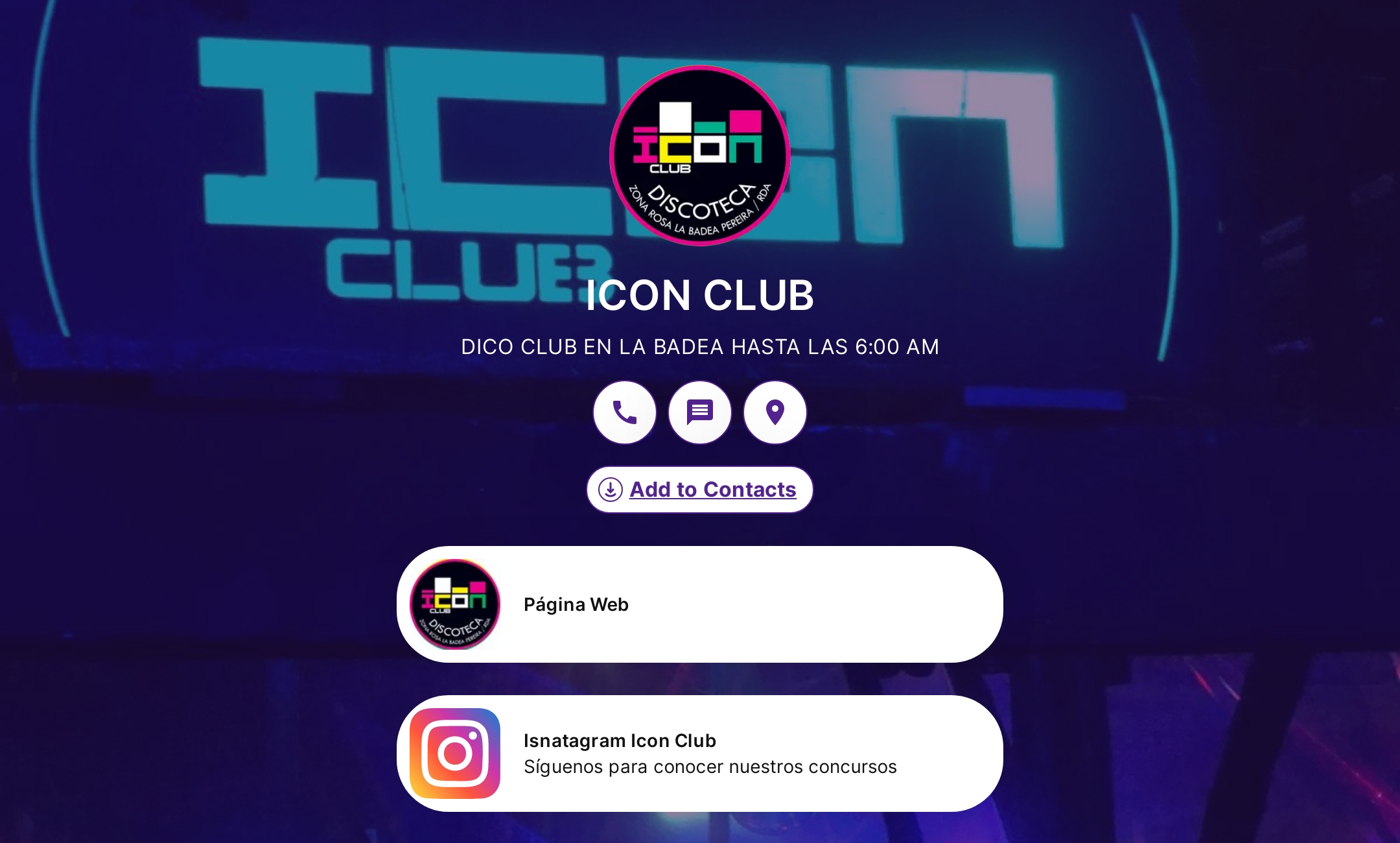 ICON CLUB's Flowpage