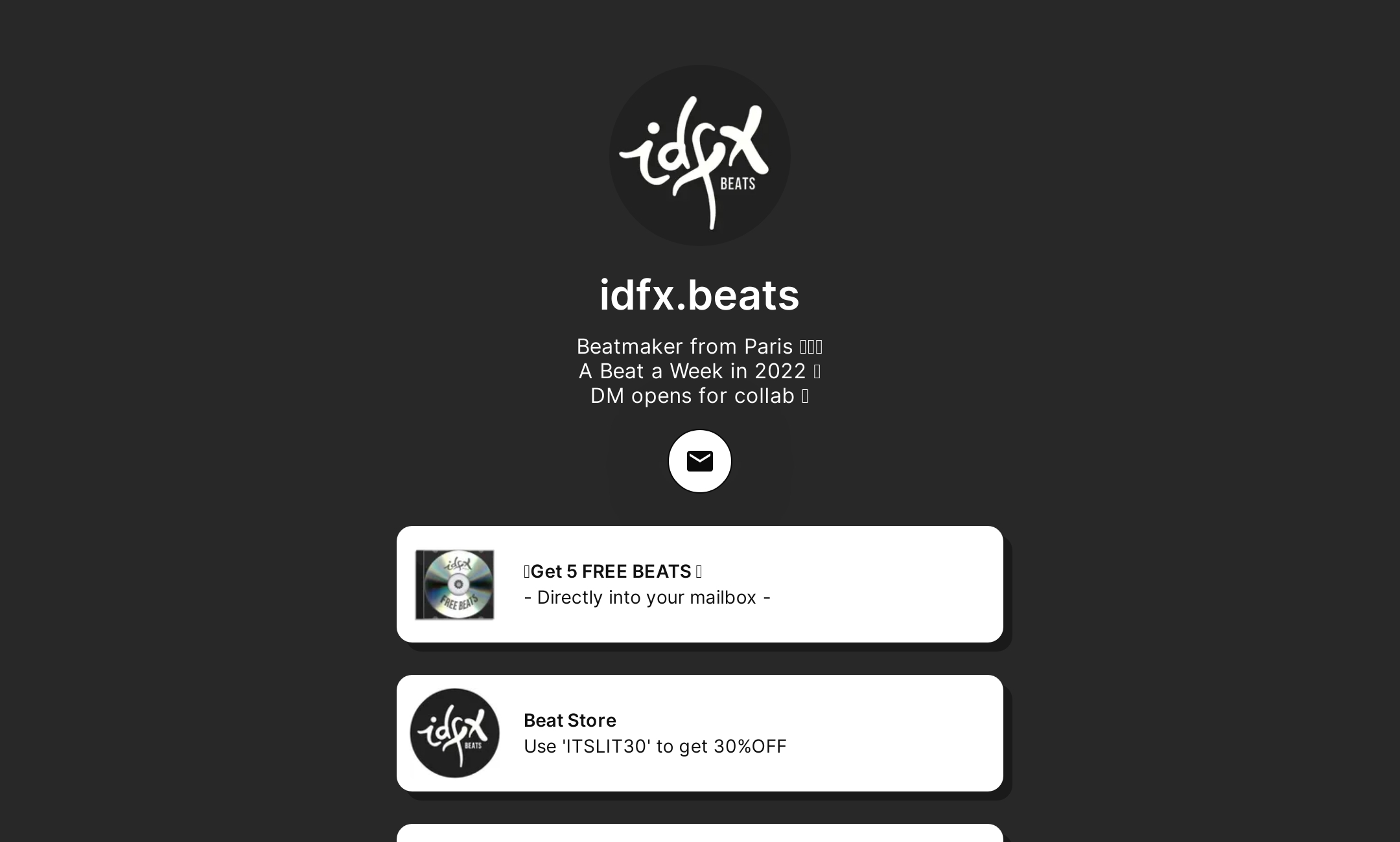 idfx.beats' Flowpage